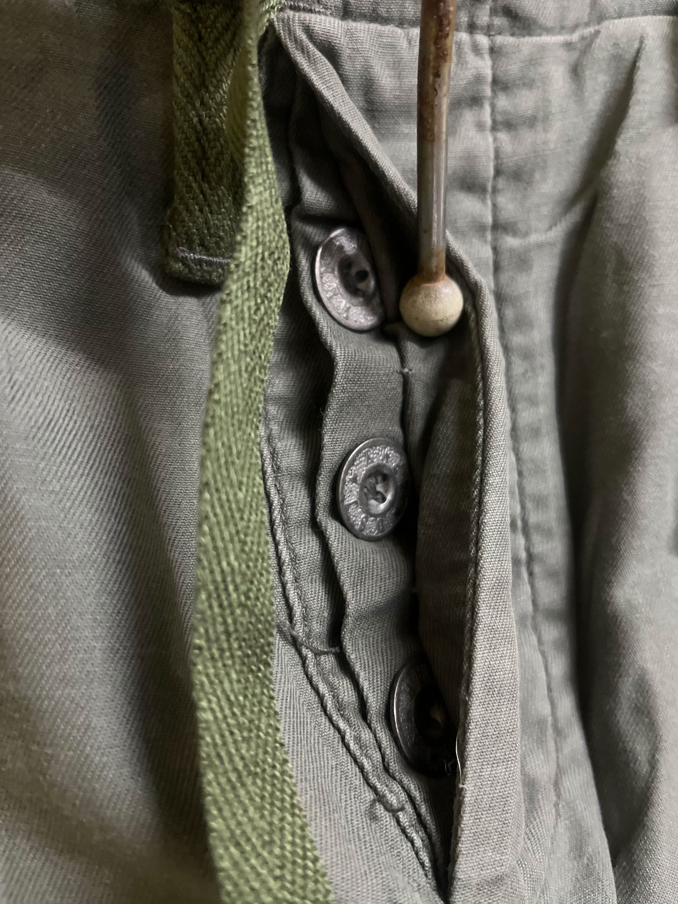 Japanese Brand Vintage Denime WW2 Military Fatique Combat Trousers Army Size US 34 / EU 50 - 5 Thumbnail