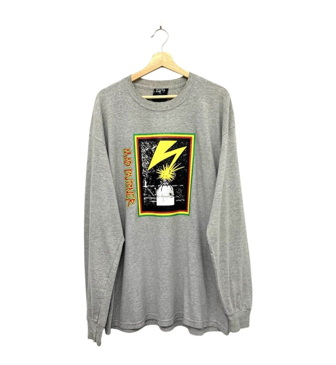 Vintage Vintage Mad Burner Long Sleeve T-shirt Size US XL / EU 56 / 4 - 1 Thumbnail