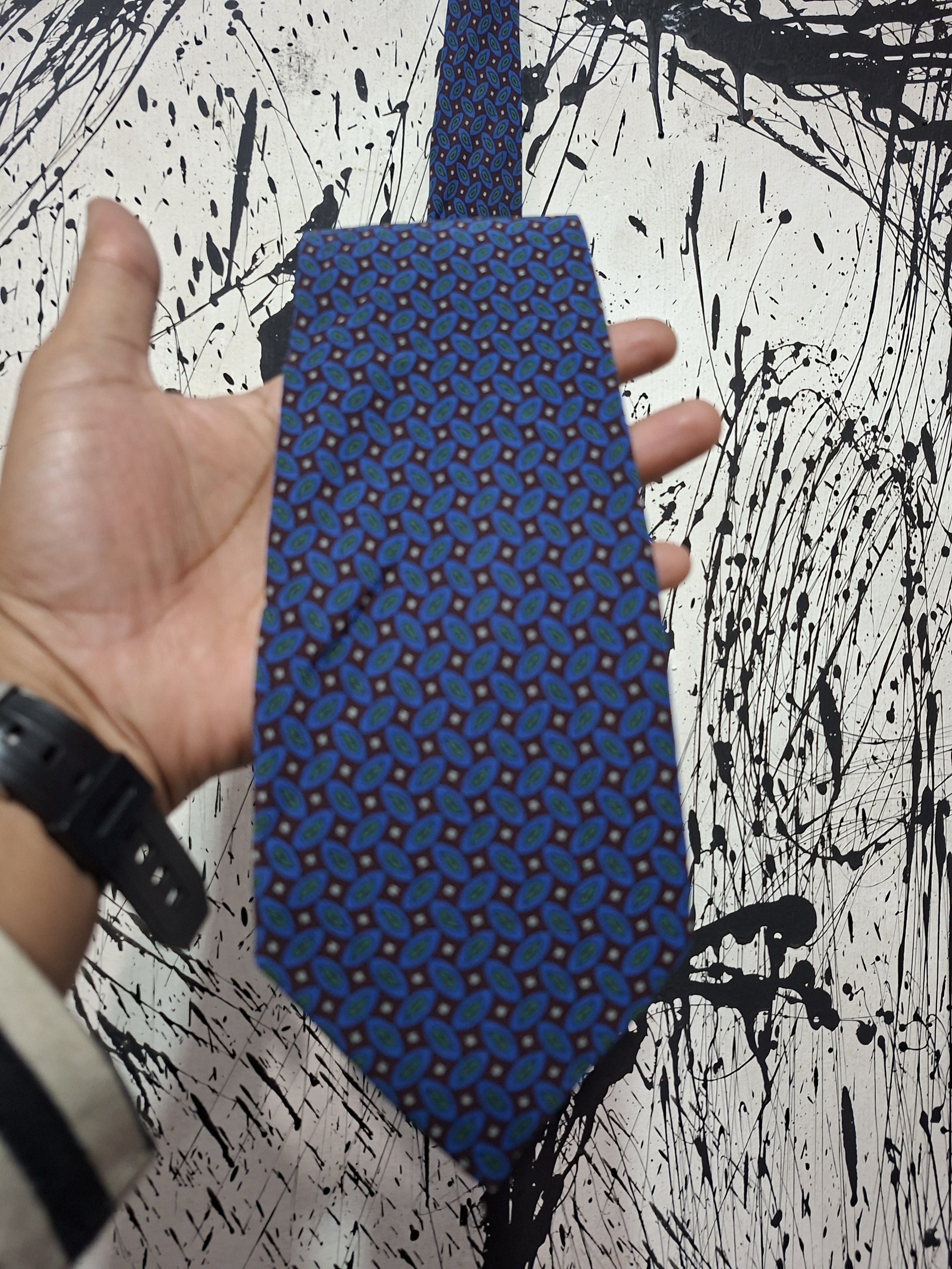 Christian Dior Monsieur CHRISTIAN DIOR MONSIEUR 100% SILK TIE Size ONE SIZE - 2 Thumbnail