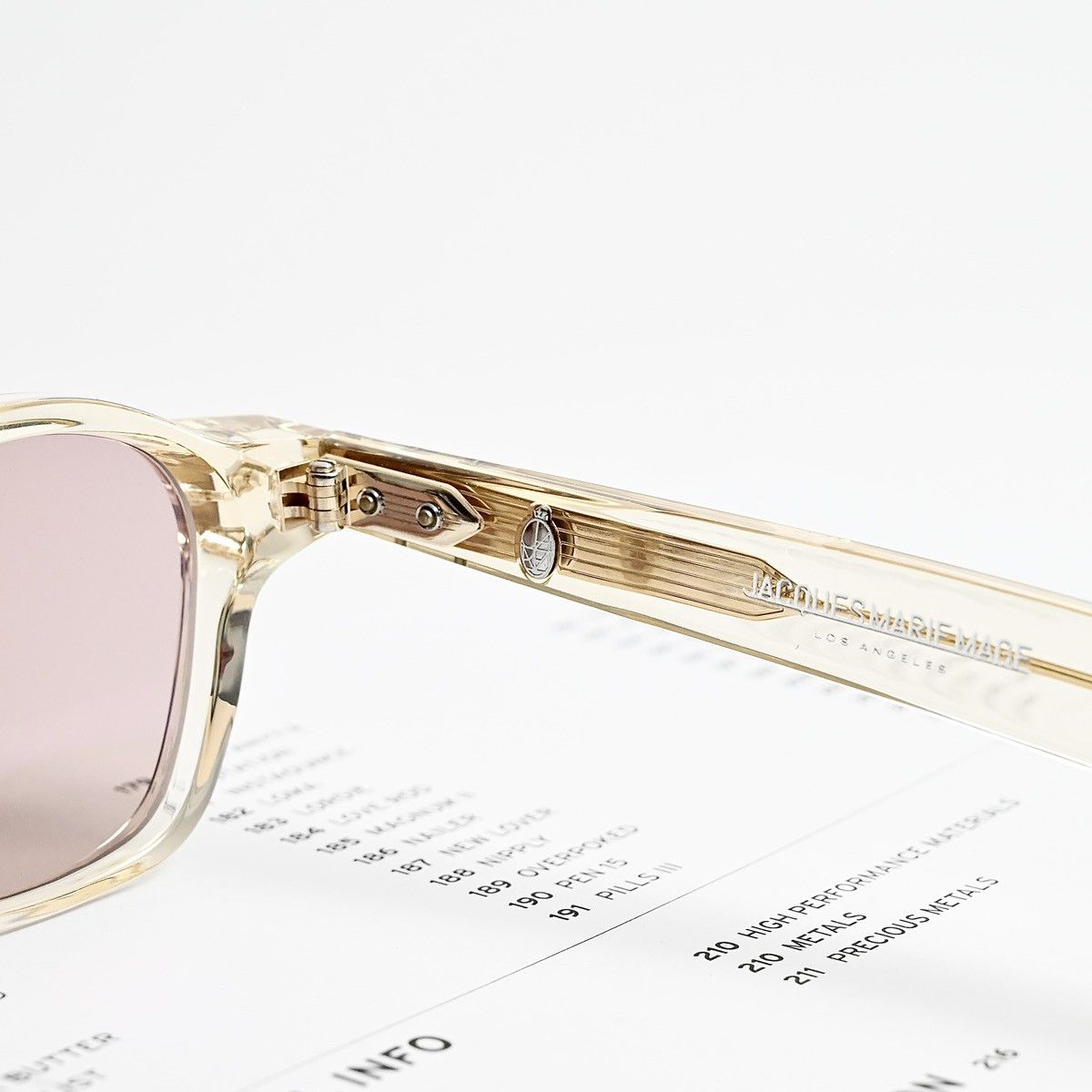 Jacques Marie Mage JACQUES MARIE MAGE JMM ZEPHIRIN 44 SUNGLASSES Size ONE SIZE - 9 Thumbnail