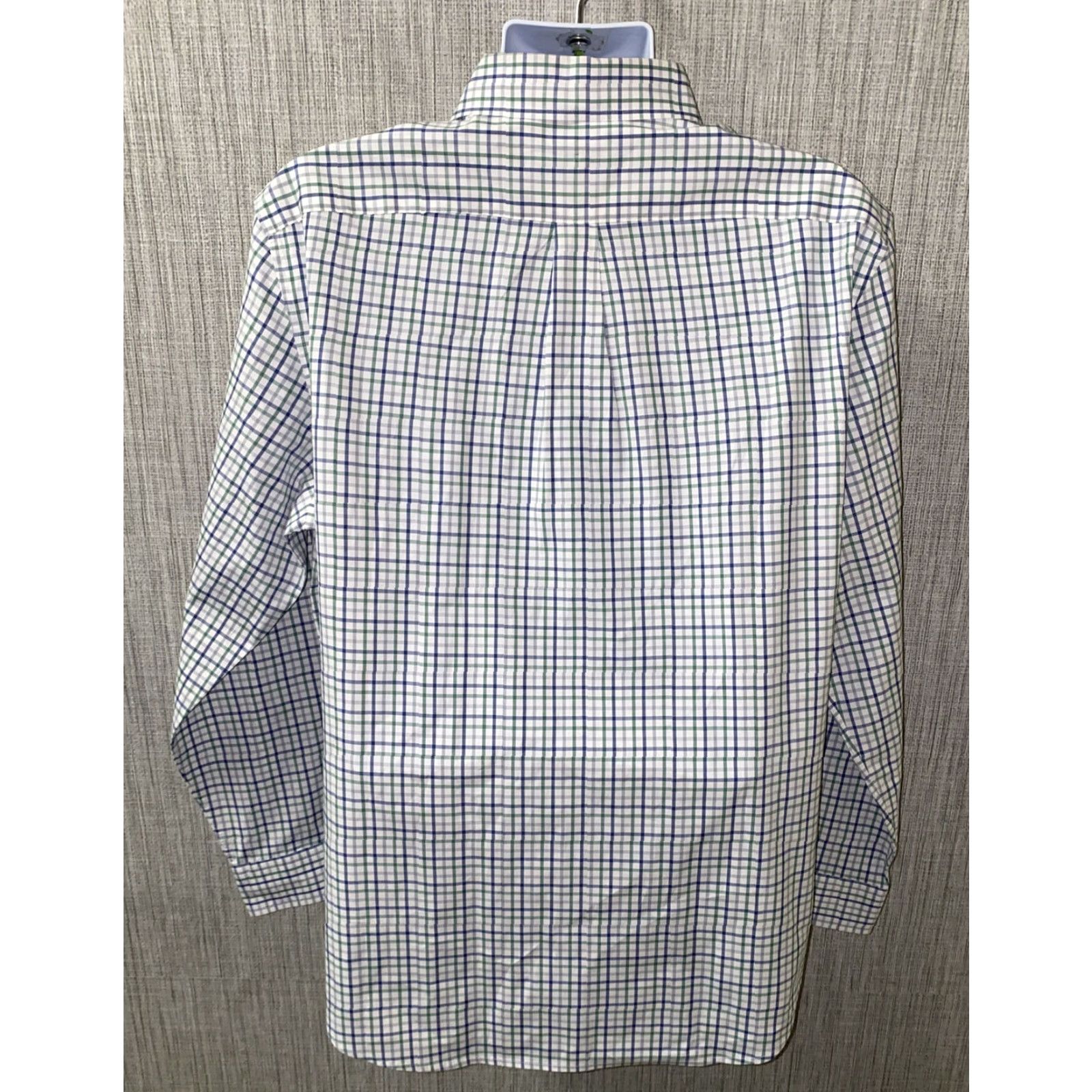 Vineyard Vines VINEYARD VINES Mens Long Sleeve Shirt Button-Up Collared Checkered Cotton Large Multicolor Size US L / EU 52-54 / 3 - 5 Thumbnail