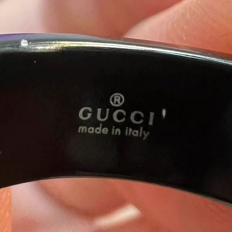Gucci Gucci Icon Series Narrow Version Double G Ring 2501-Nextarr Size ONE SIZE - 8 Thumbnail