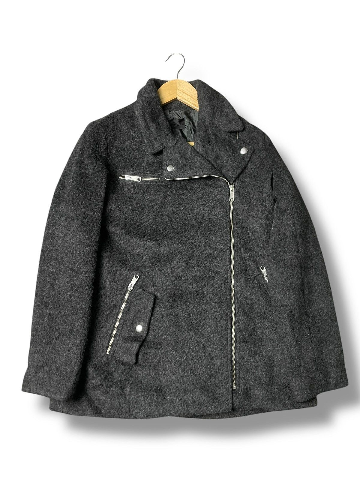 JEANASIS BRAND SHAGGY RIDER JACKET (86)