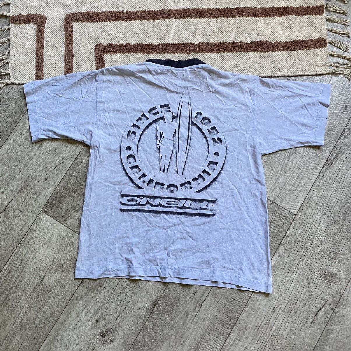 O'Neill × Vintage VINTAGE ONEILL 90s SURF BRAND BIG LOGO T SHIRT Size US M / EU 48-50 / 2 - 1 Thumbnail