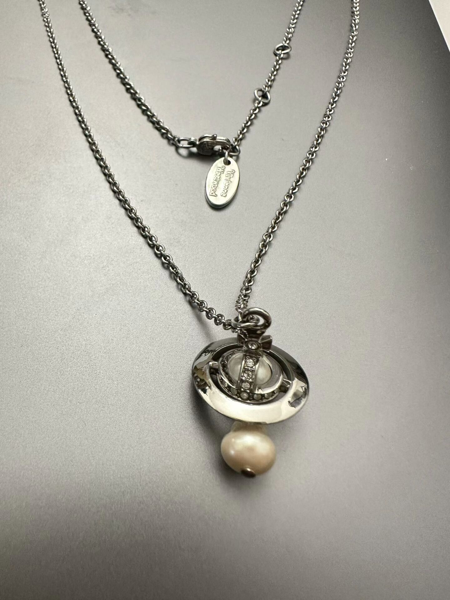 Vivienne Westwood Vivienne Westwood Saturn Necklace Size ONE SIZE - 1 Thumbnail