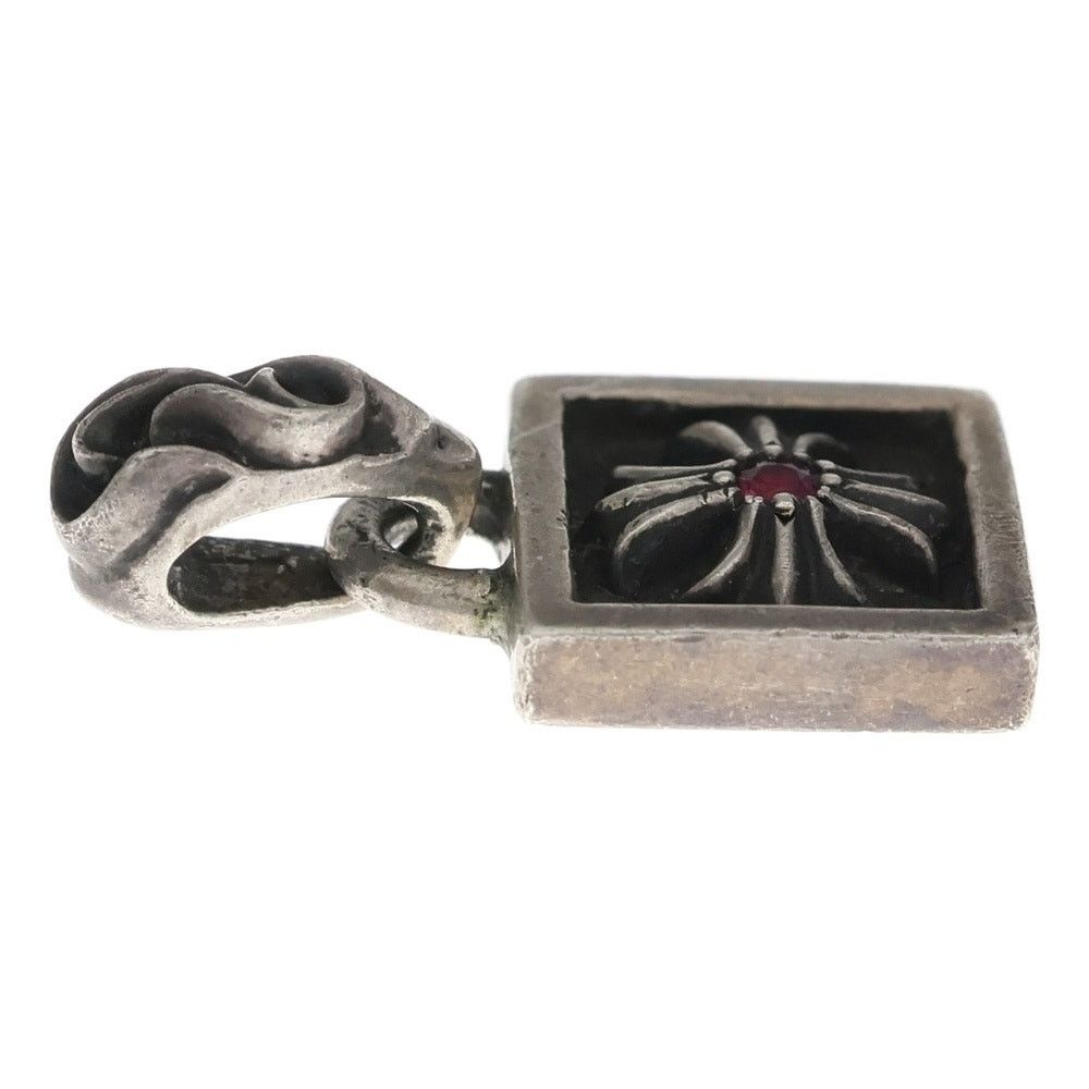 Chrome Hearts Chrome Hearts CH Plus 1 Ruby Necklace Silver Size ONE SIZE - 3 Thumbnail