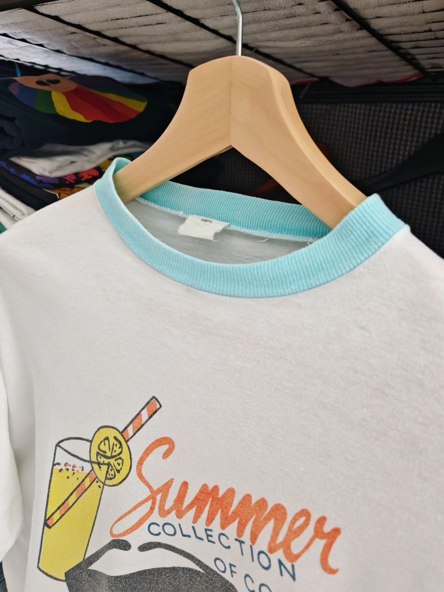 Vintage vintage 80s tee Summer Collections Size US M / EU 48-50 / 2 - 6 Thumbnail