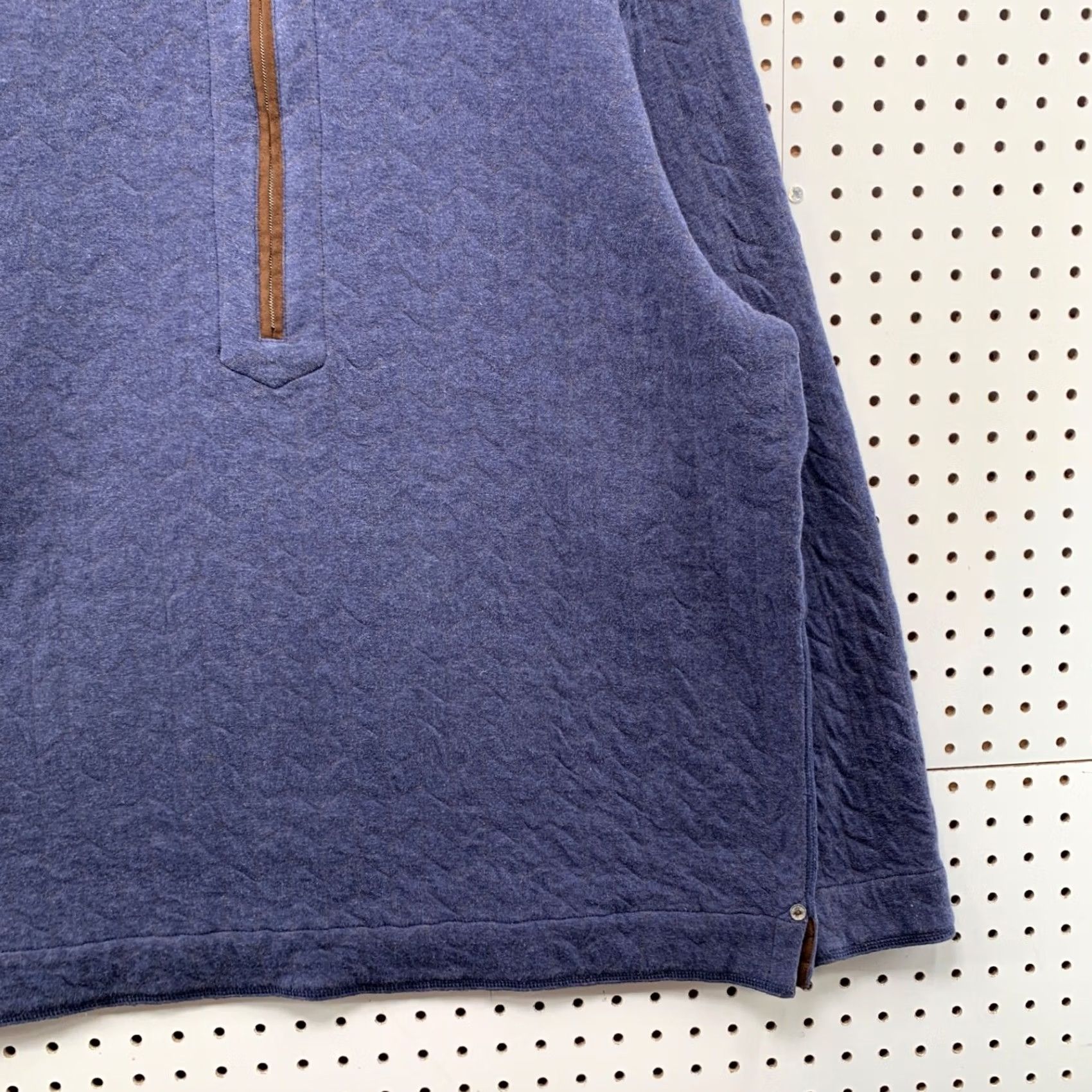 Tommy Bahama Tommy Bahama Sweater Mens XL Reversible 1/4 Zip Pullover Blue Brown Size US XL / EU 56 / 4 - 6 Thumbnail