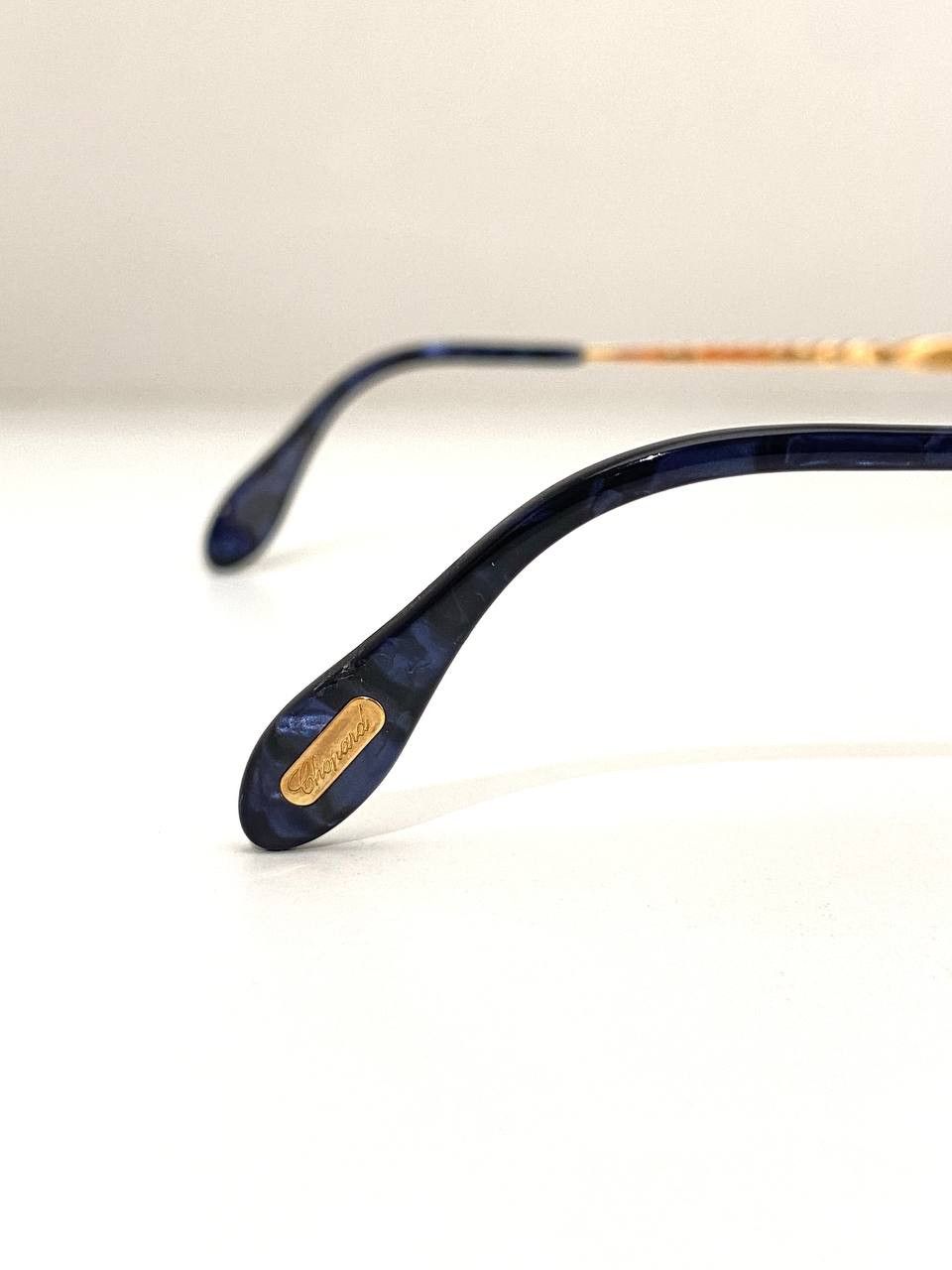 Chopard Chopard 23K Gold Mille Migila Logo Rectangular Eyeglasses Size ONE SIZE - 9 Thumbnail