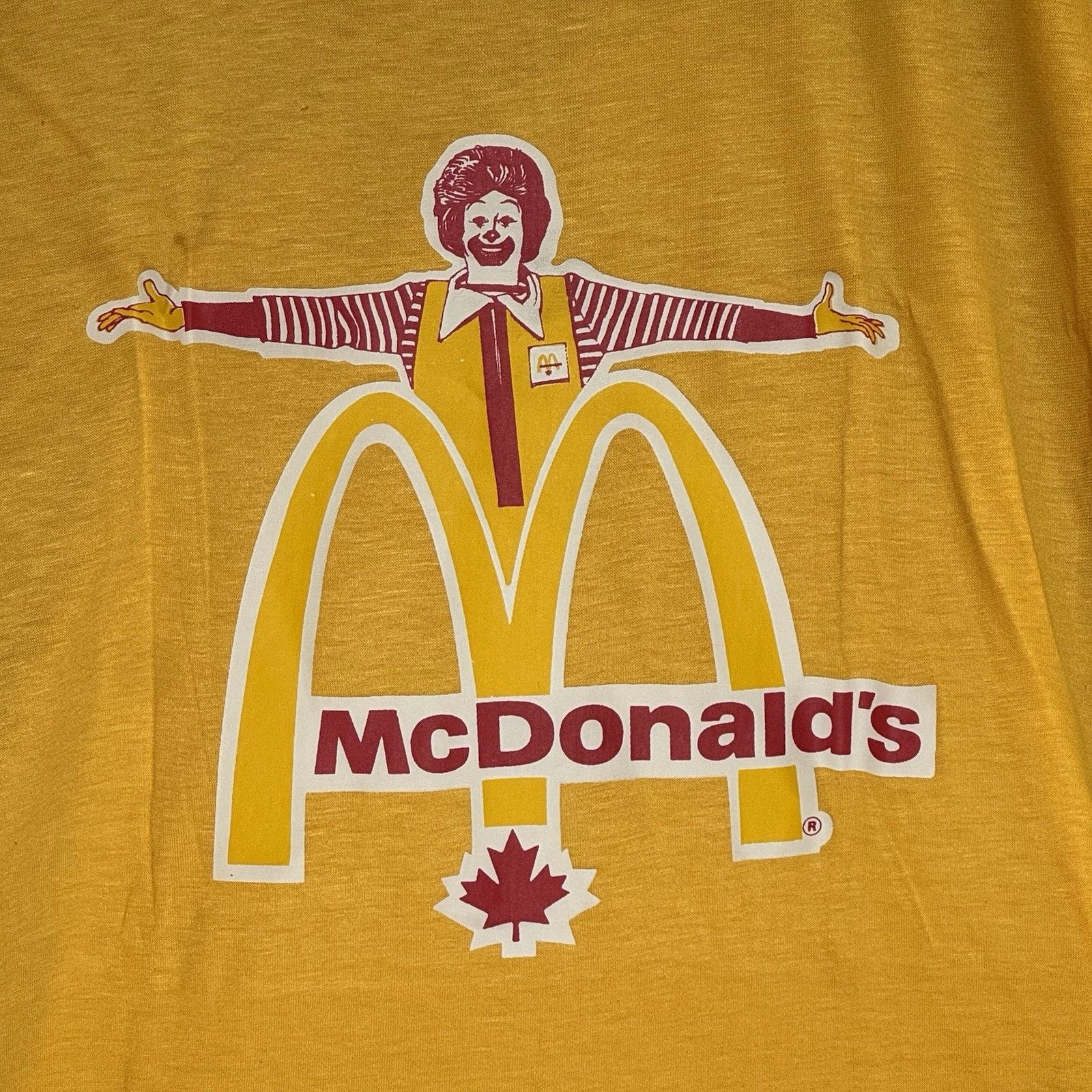Vintage VTG Womens McDonald’s Ronald McDonald Graphic T-shirt Large Size S / US 4 / IT 40 - 6 Thumbnail