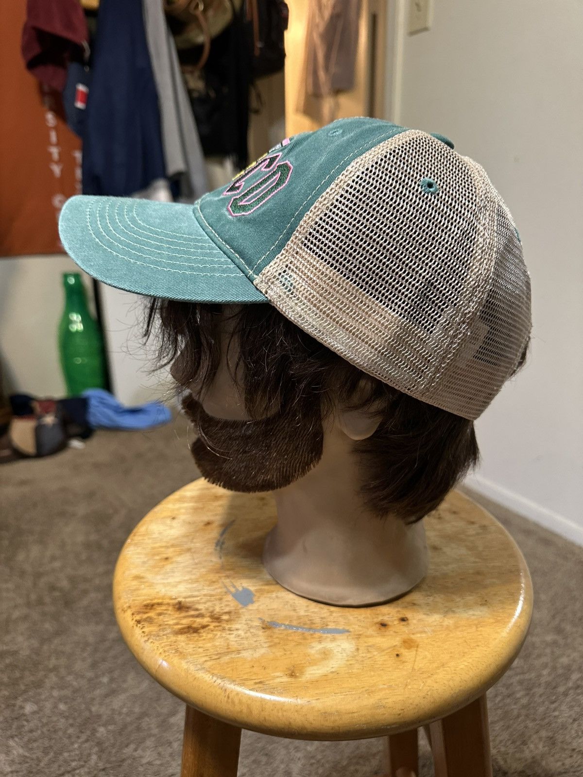 Nike VINTAGE ABCD Rock band “ triple green” hat 00s Size ONE SIZE - 5 Thumbnail