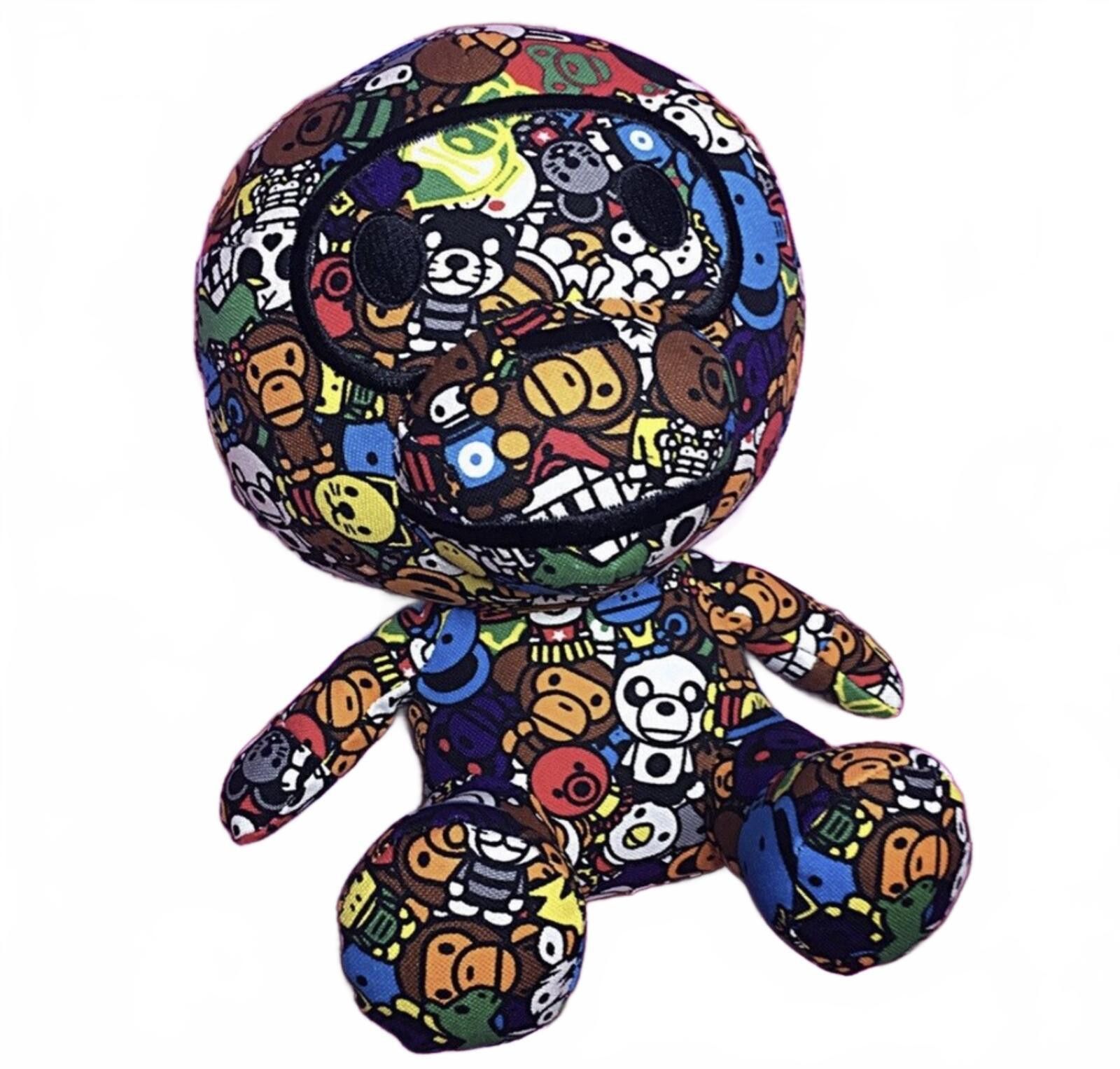 Bape BAPE x Baby Milo & Friends Safari Print Plush 35cm Size ONE SIZE - 1 Thumbnail