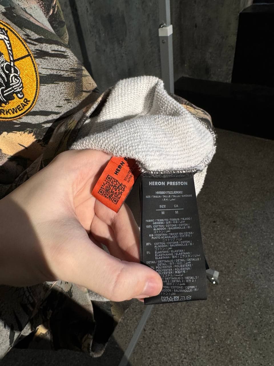 Heron Preston Heron Preston Camo Hoodie Size US M / EU 48-50 / 2 - 12 Thumbnail