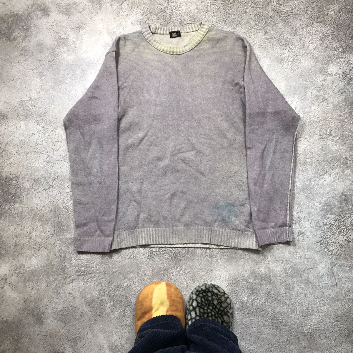 Vintage Lee Oversized Knitted Sweater Japan Y2K 90s