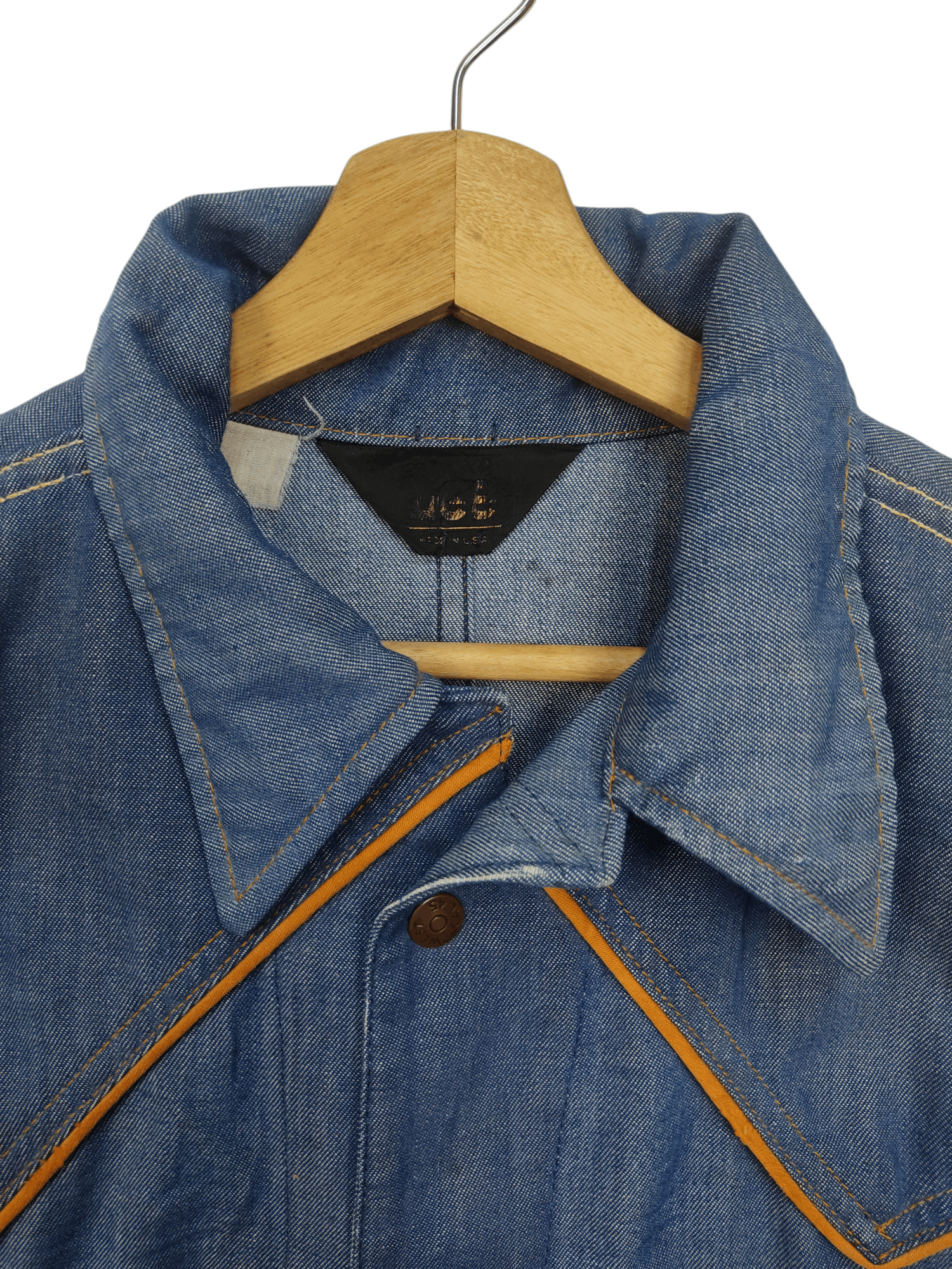 Lee × Vintage Vintage Distressed 70's Lee Western Denim jacket Size US XL / EU 56 / 4 - 6 Thumbnail