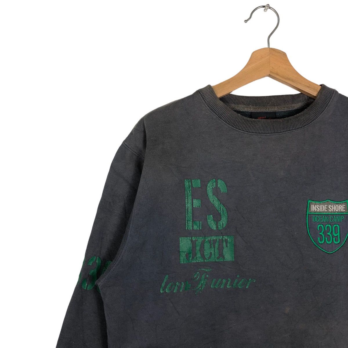 Japanese Brand 🔥Vintage Racing Sweatshirt Tom JCT Big Logo Spell Out Size US M / EU 48-50 / 2 - 7 Thumbnail