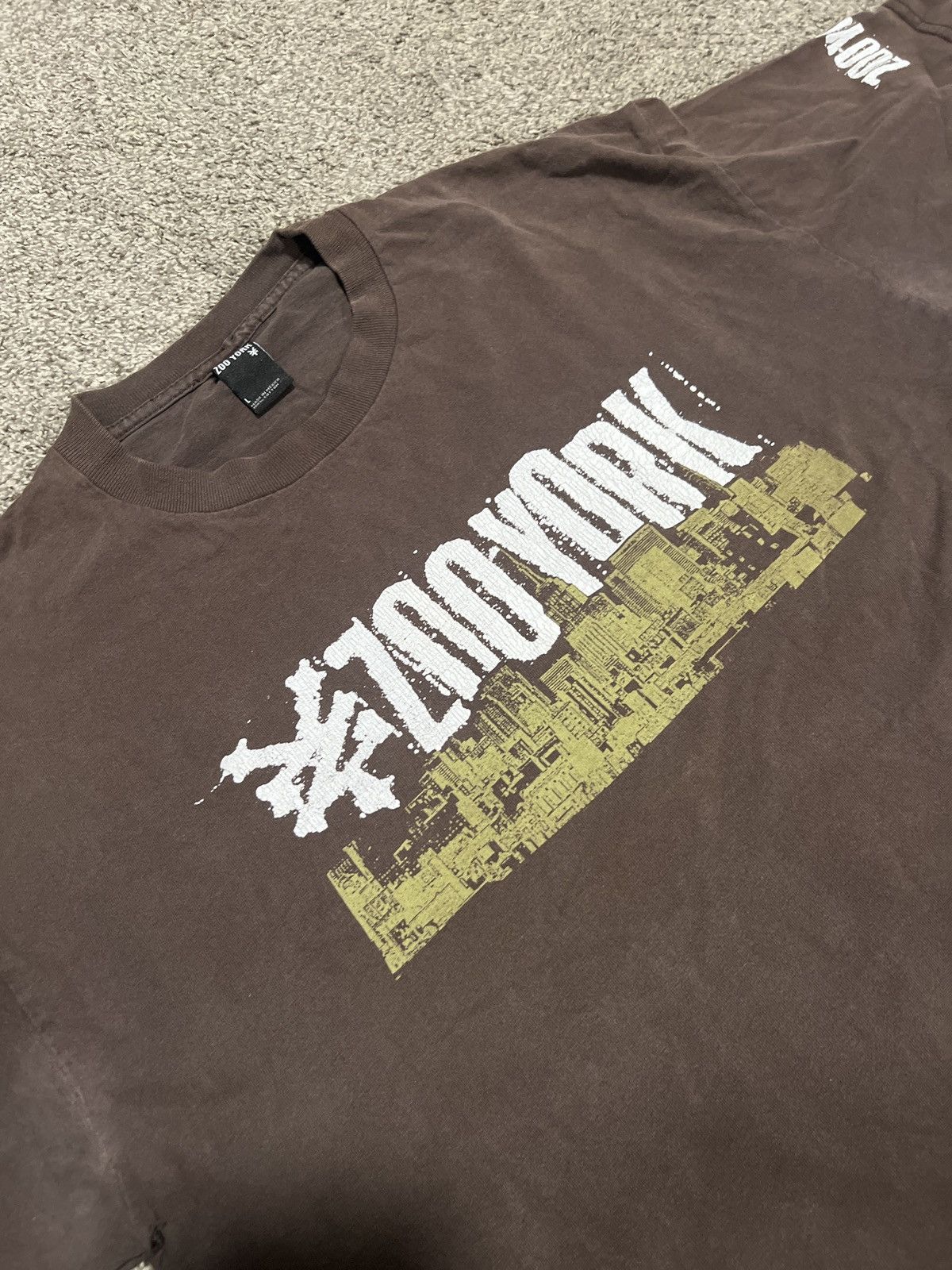 Vintage × Zoo York Vintage Y2K Zoo York T Shirt Size L Size US L / EU 52-54 / 3 - 4 Thumbnail