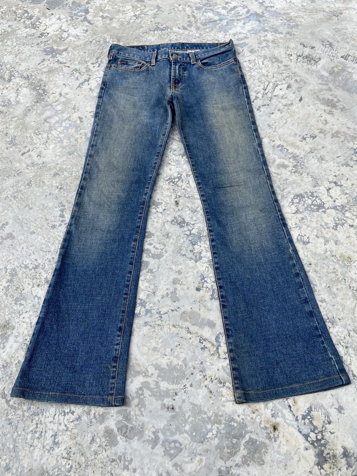 Lucky Brand × Vintage Lucky brand vintage denim pants flare Size 26" / US 2 / IT 38 - 1 Thumbnail