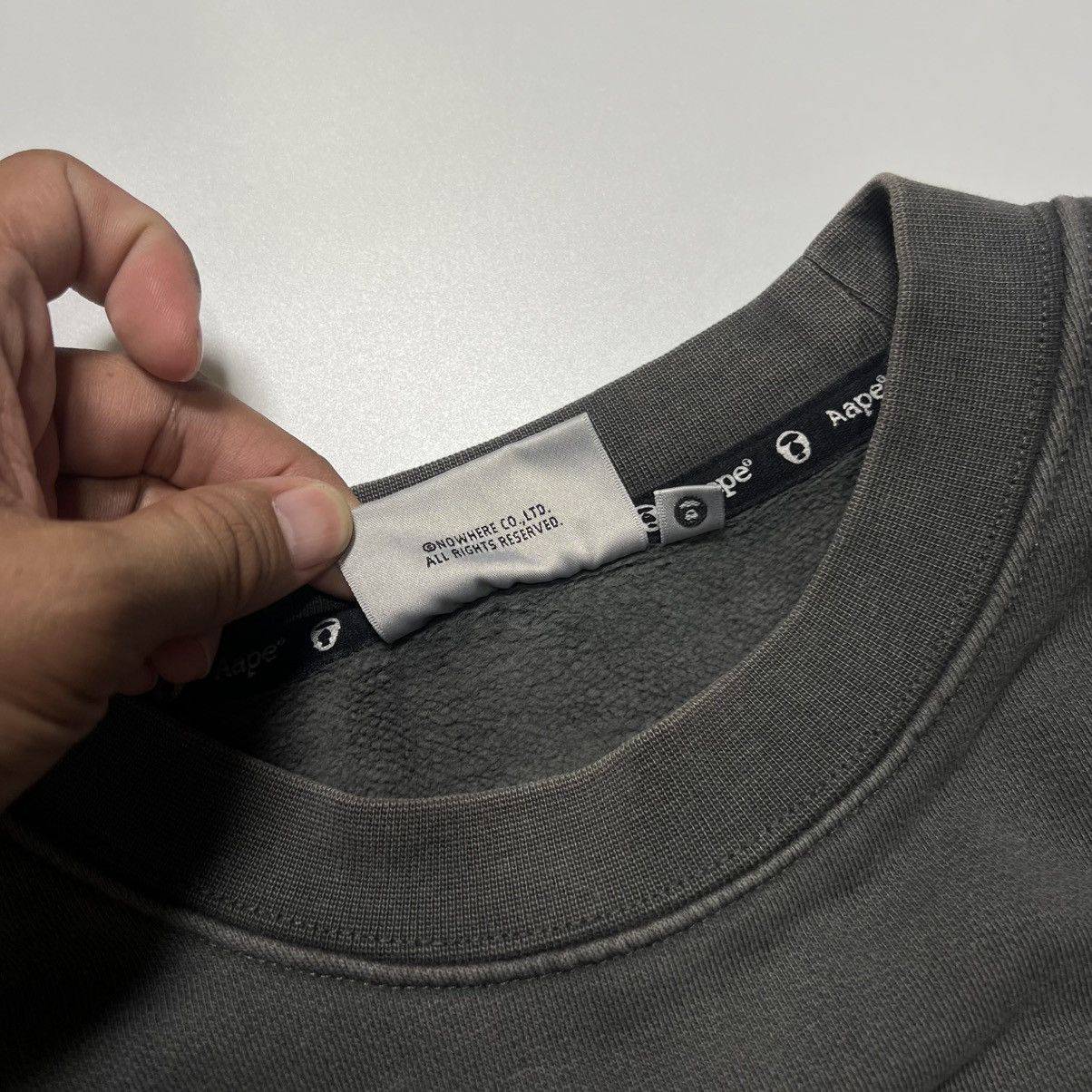 Aape Aape x Alpha Industries Washed Sweatshirt FF22 Size US M / EU 48-50 / 2 - 9 Thumbnail