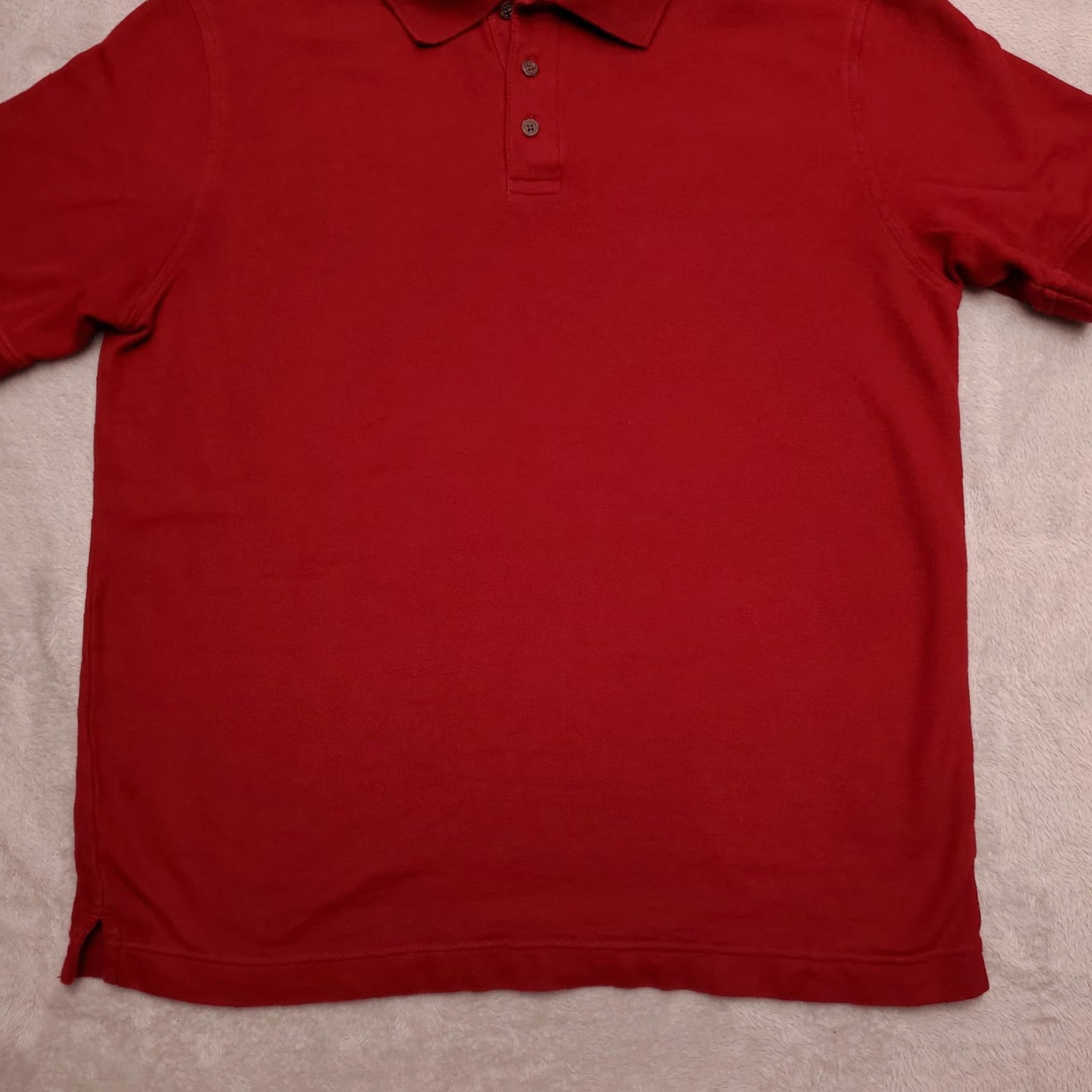 Dockers VINTAGE Dockers Shirt Mens M Red 100% Organic Cotton Short Sleeve Casual Polo Button-Up VTG Size US M / EU 48-50 / 2 - 3 Thumbnail