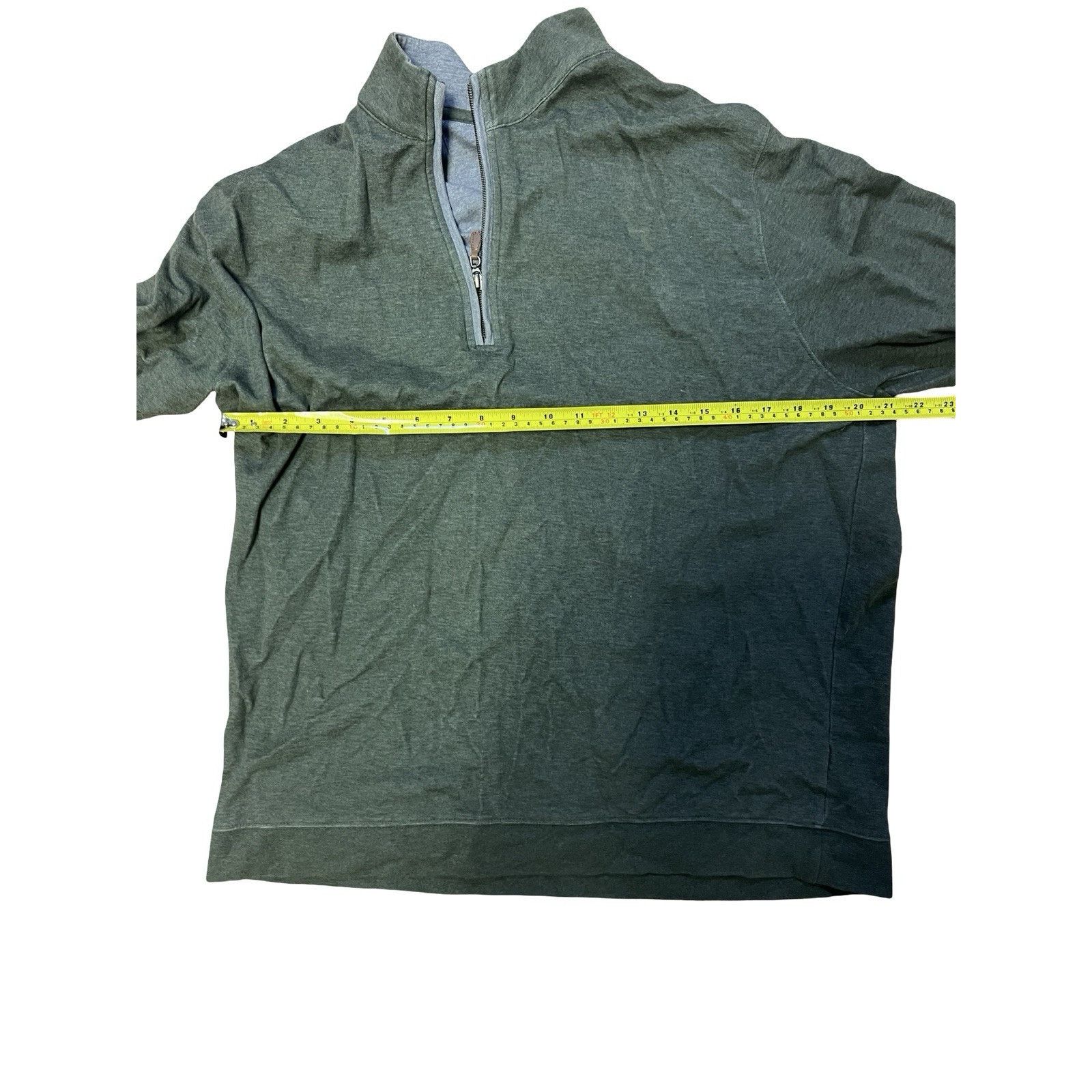 johnnie-O Johnnie O Quarter Zip Pullover XL Gray Performance Size US XL / EU 56 / 4 - 6 Thumbnail