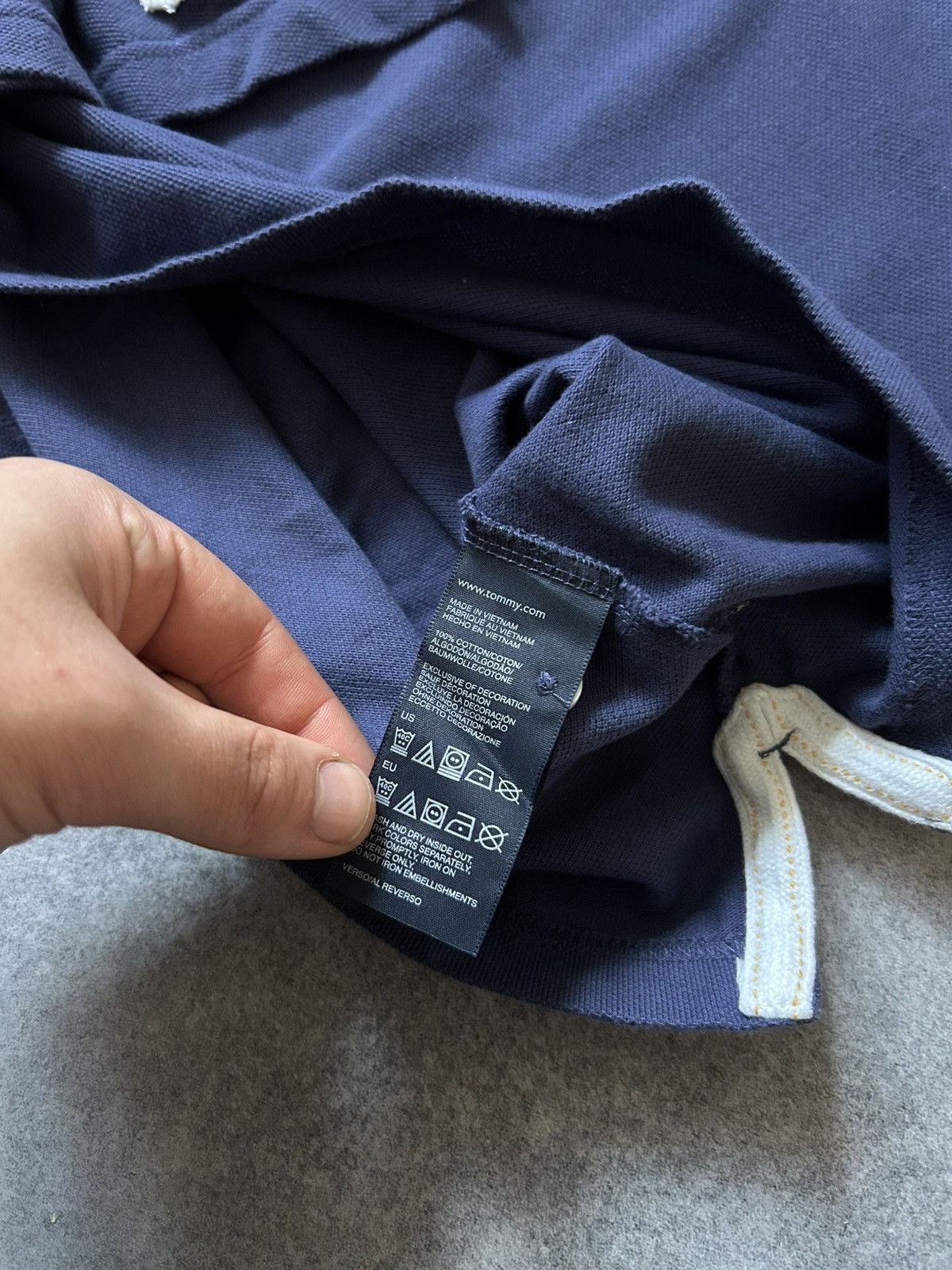 Rugby Ralph Lauren × Tommy Hilfiger × Vintage Vintage Tommy Hilfiger Italia 85 Chief Keef style Size US XL / EU 56 / 4 - 5 Thumbnail
