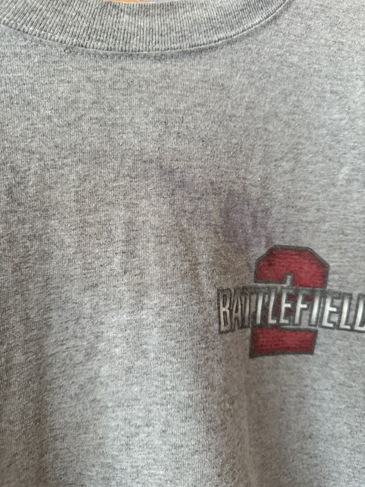 Vintage Vintage 2000s Battlefield 2 T Shirt Size US XL / EU 56 / 4 - 5 Thumbnail