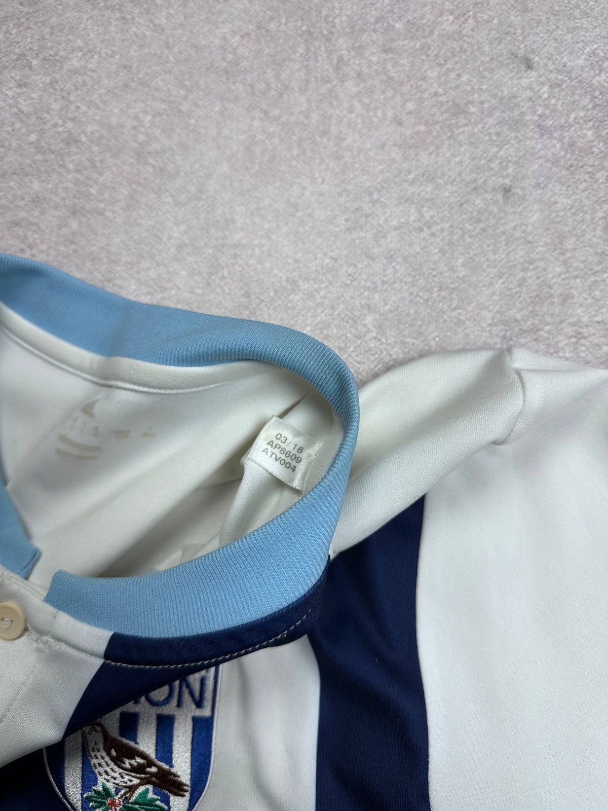 Adidas 2016 Adidas West Bromwich Albion Home Jersey T-shirt XL Size US L / EU 52-54 / 3 - 7 Thumbnail
