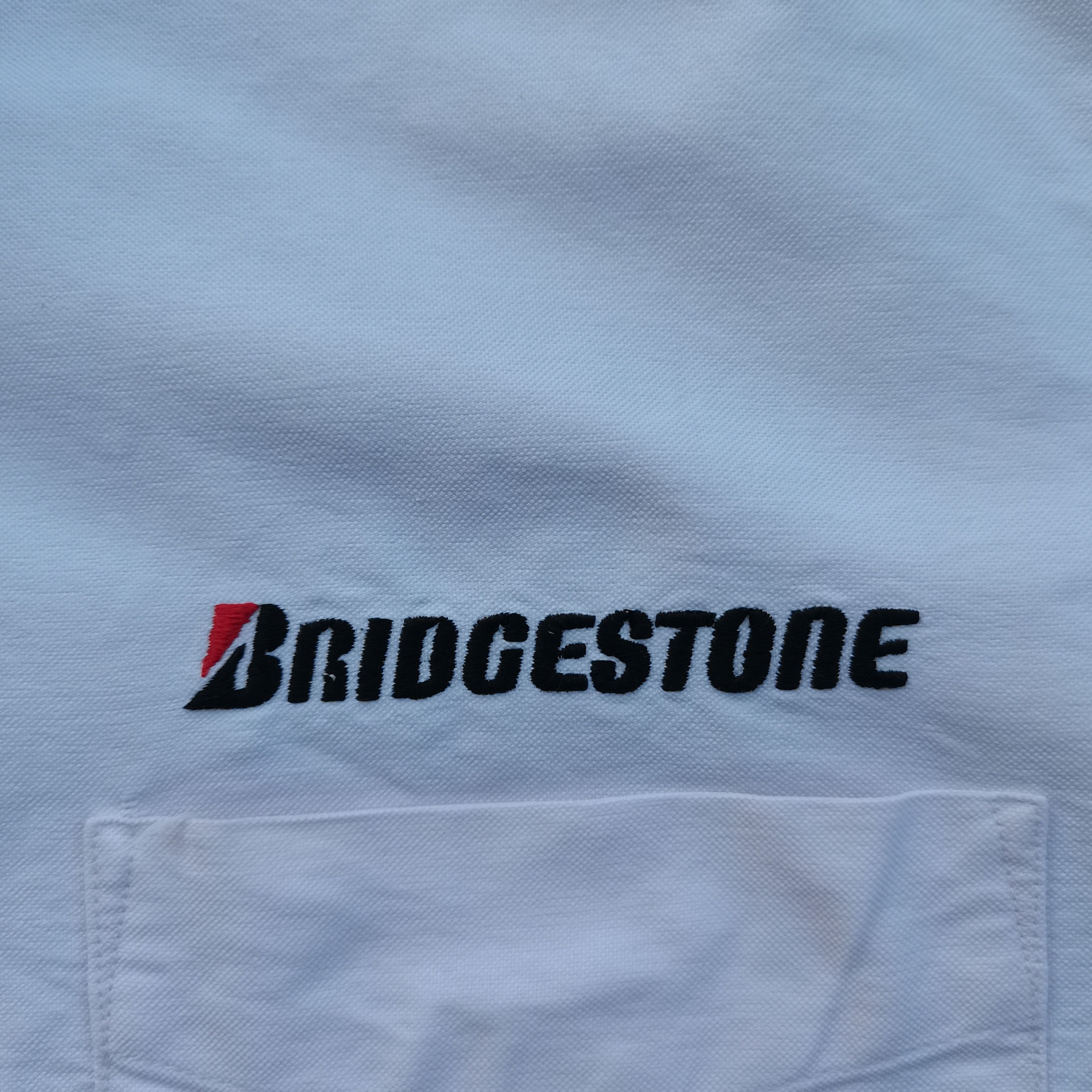 Sports Specialties Archive🔥 BRIDGESTONE Button Up Short Sleeve Shirt Size US L / EU 52-54 / 3 - 9 Thumbnail