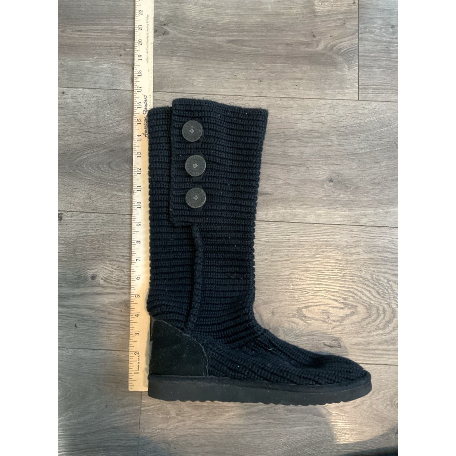 Ugg Ugg Australia Cardy Boots Size 8 Black Size US 8 / IT 38 - 7 Thumbnail