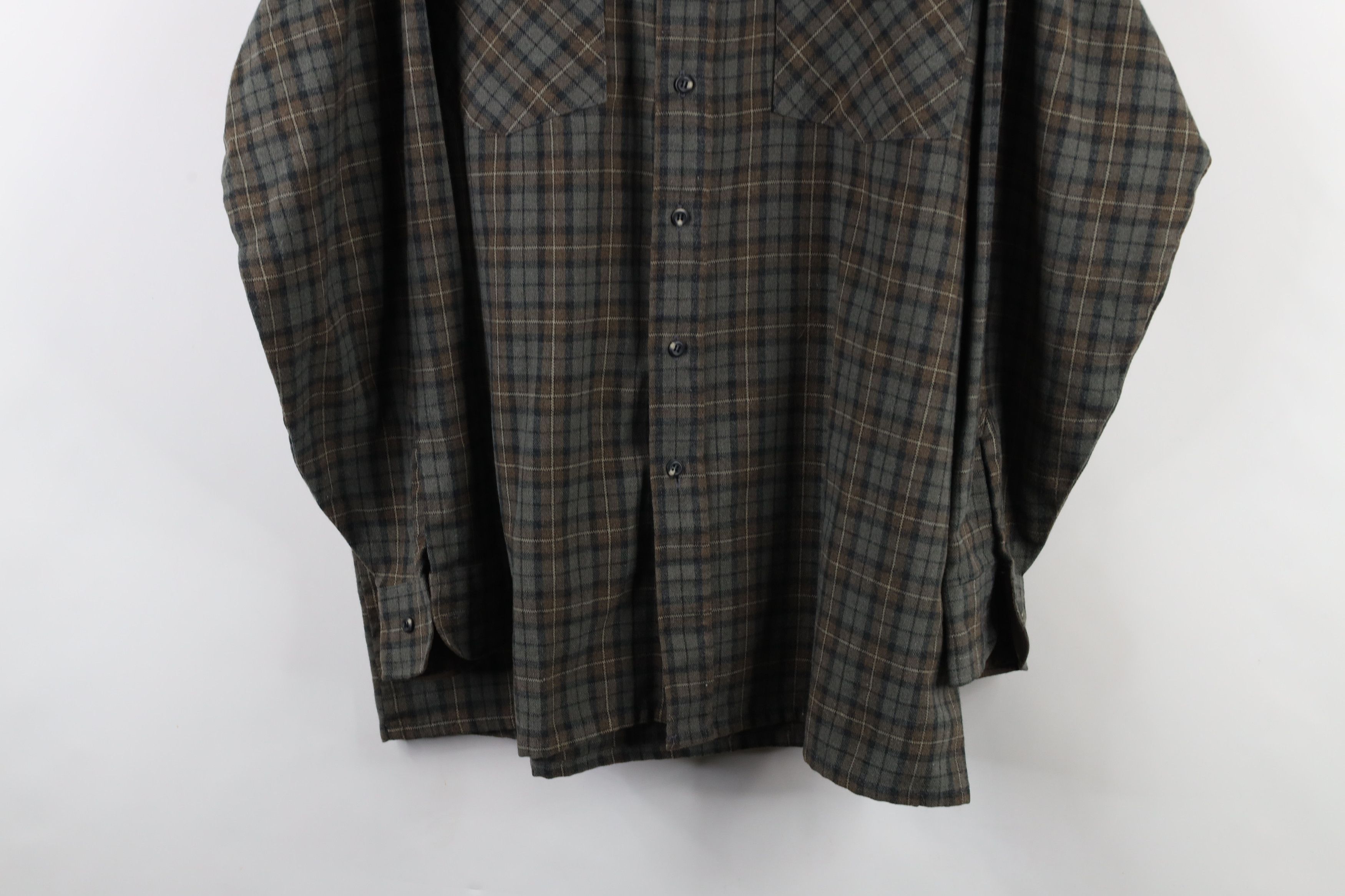 Vintage Vintage 70s 80s Streetwear Pocket Collared Button Shirt Size US XL / EU 56 / 4 - 3 Thumbnail