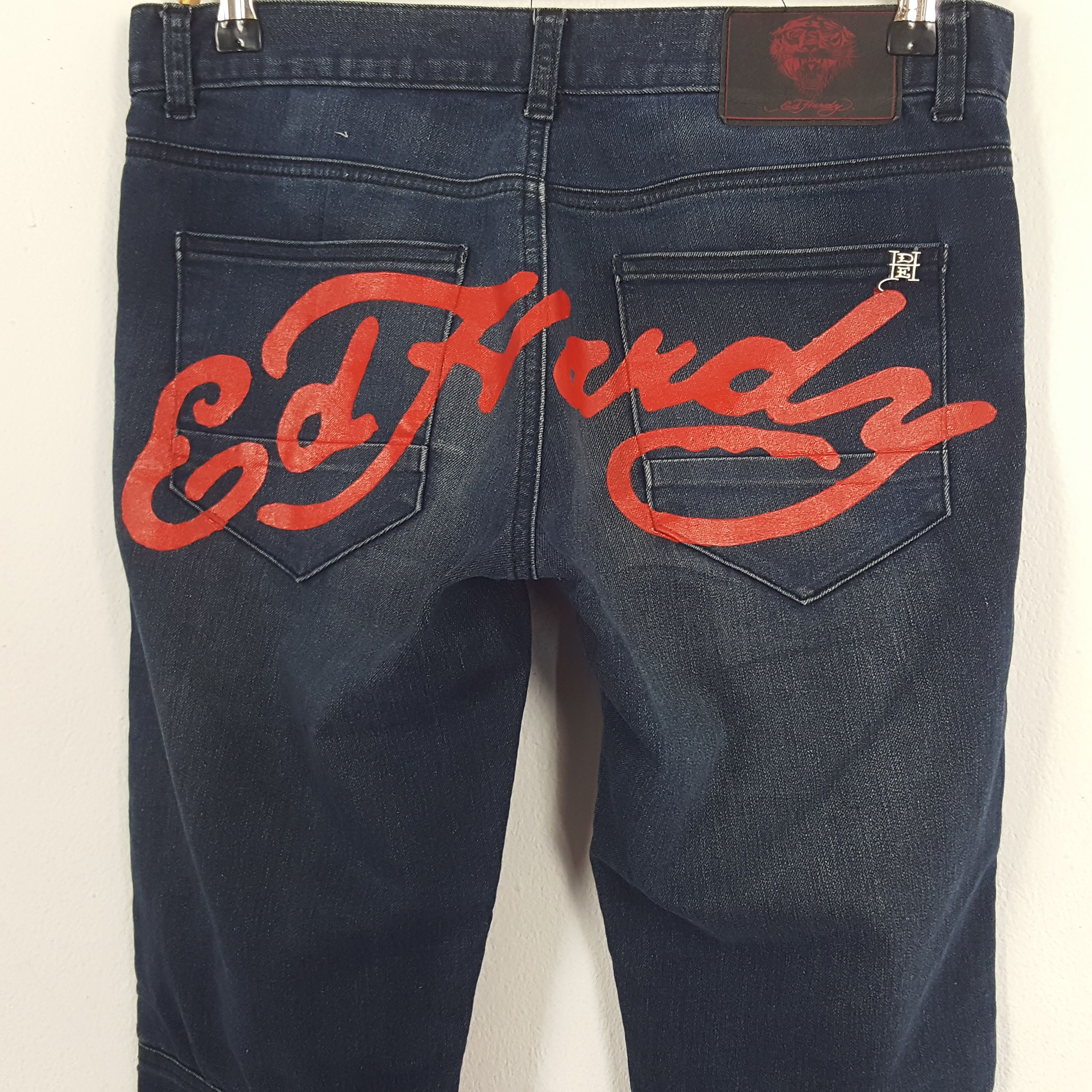 Christian Audigier × Ed Hardy × Vintage Vintage Ed Hardy by Christian Audiger Denim Jeans Size US 30 / EU 46 - 2 Thumbnail
