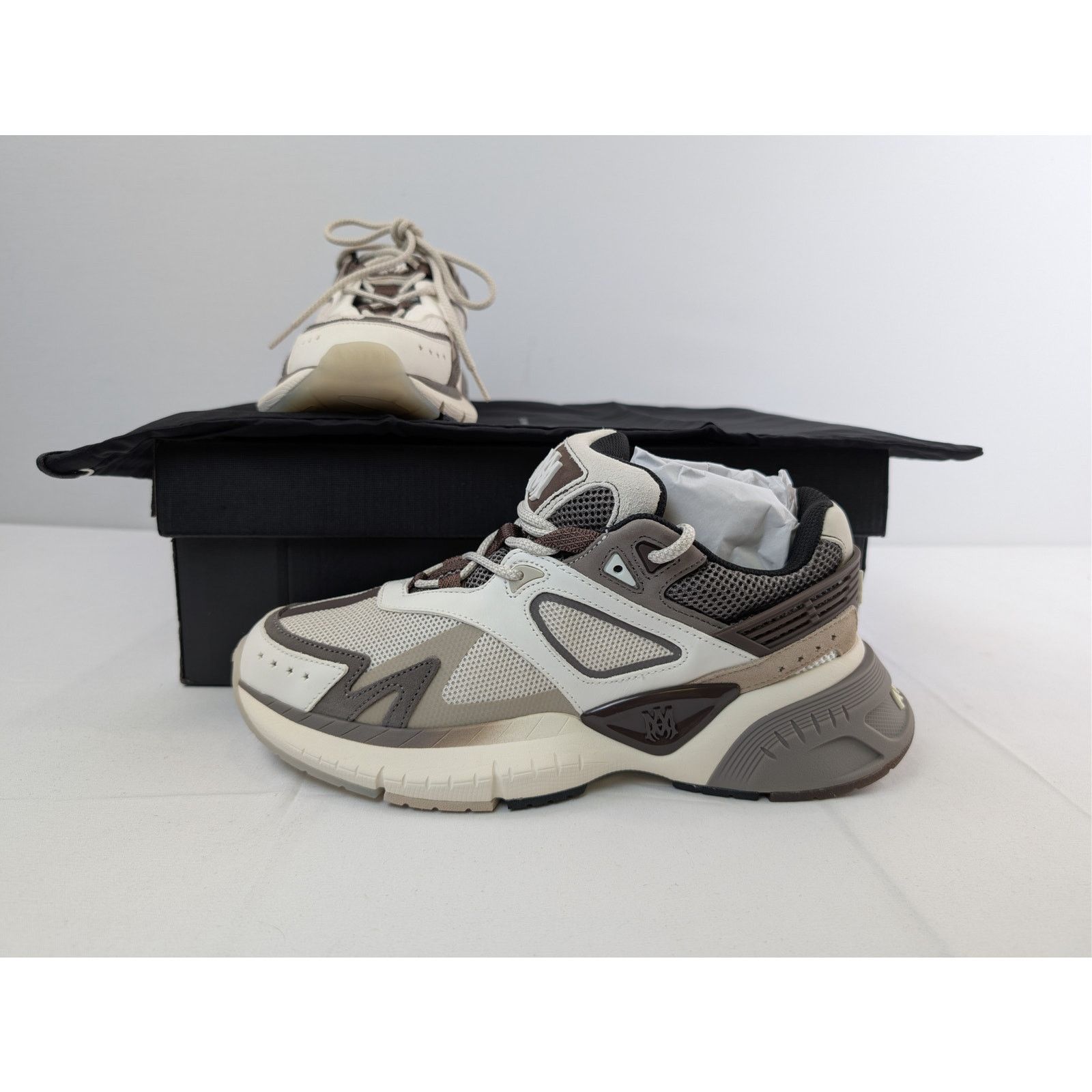 Amiri o1rshd1 Q:2 / MA Runners Sneakers in Brown Size US 11 / EU 44 - 18 Thumbnail