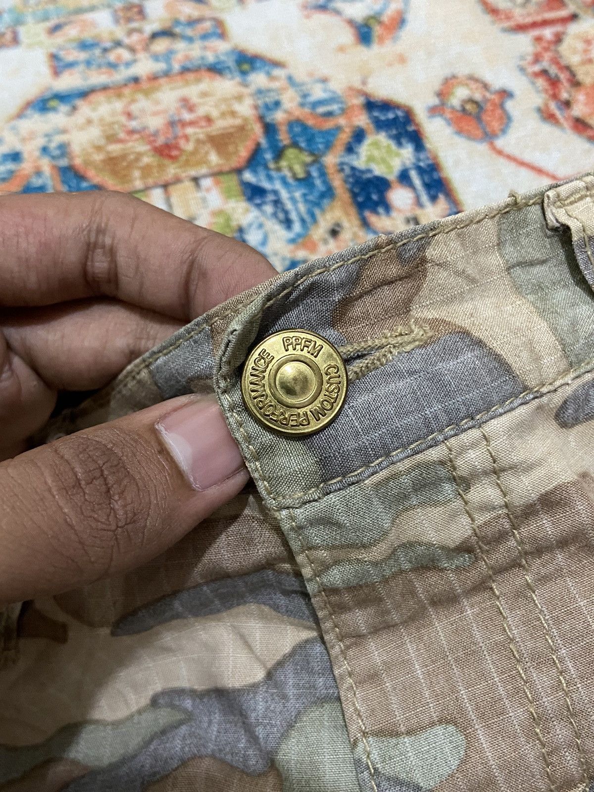 PPFM RARE💥PPFM Hypric Track Long Zipper Camouflage Tactical Pants Size US 33 - 10 Thumbnail