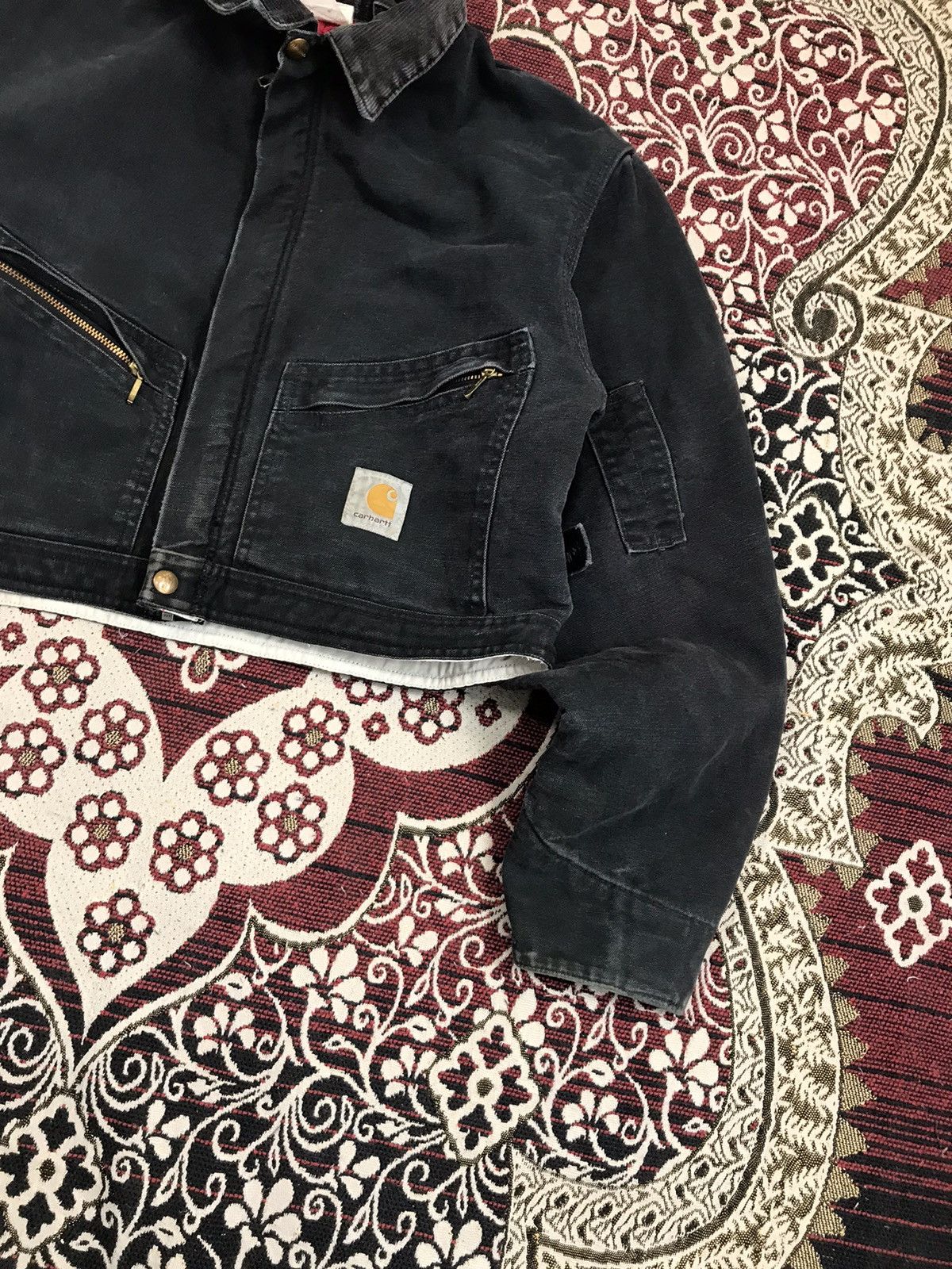 Carhartt Vintage carhartt jumpsuit cropped custom jacket Size S / US 4 / IT 40 - 3 Thumbnail