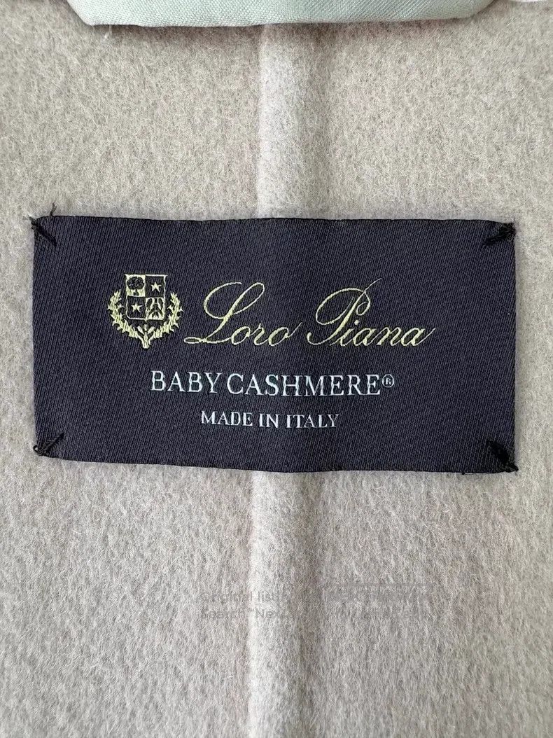 Loro Piana Loro Piana Light Pink Lamb Skin Collar Baby Cashmere Coat Size M / US 6-8 / IT 42-44 - 6 Thumbnail