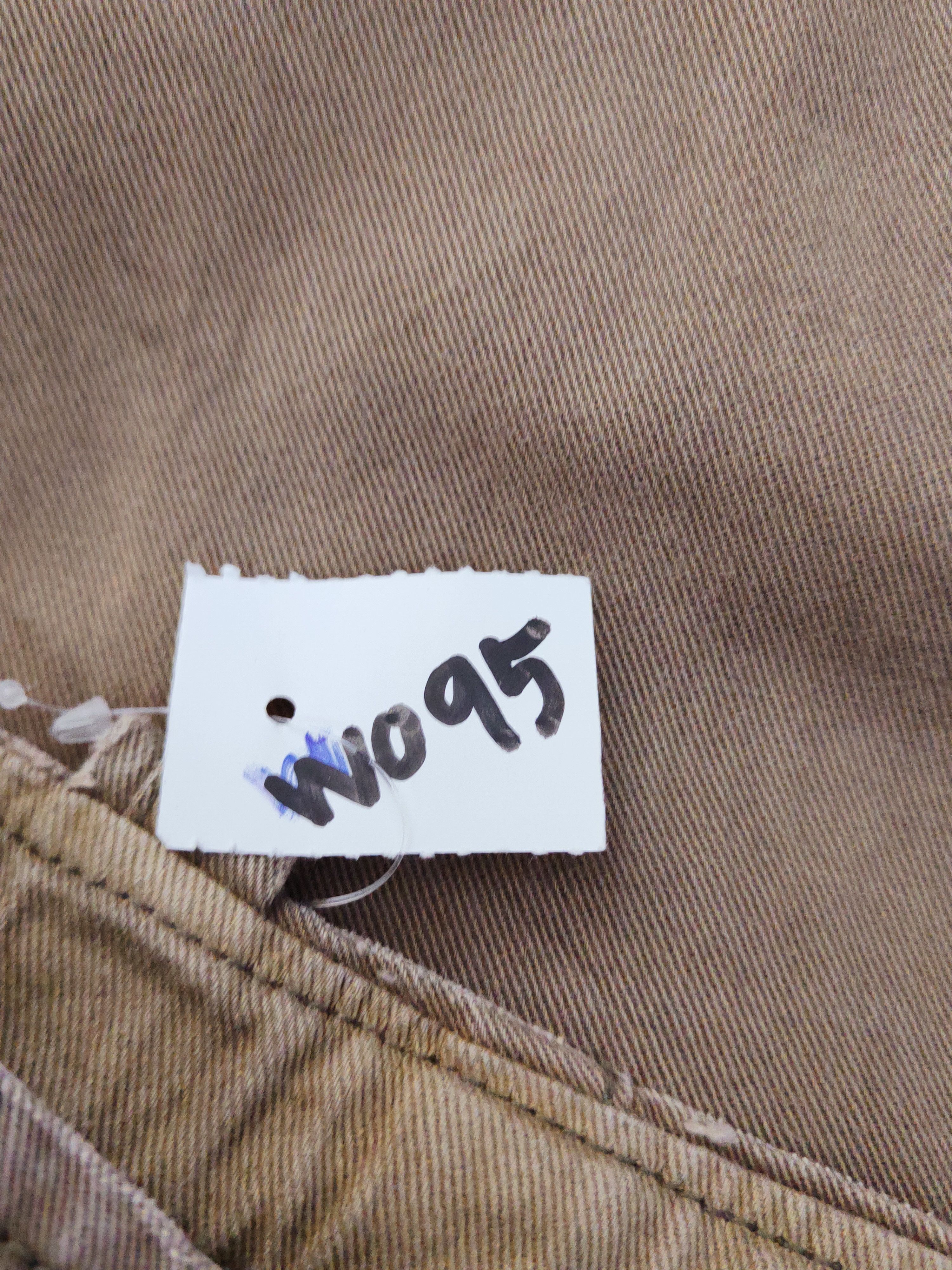 Japanese Brand Alphasophy Classic Olive Faded Multipocket Cargo Pants #W095 Size US 30 / EU 46 - 17 Thumbnail