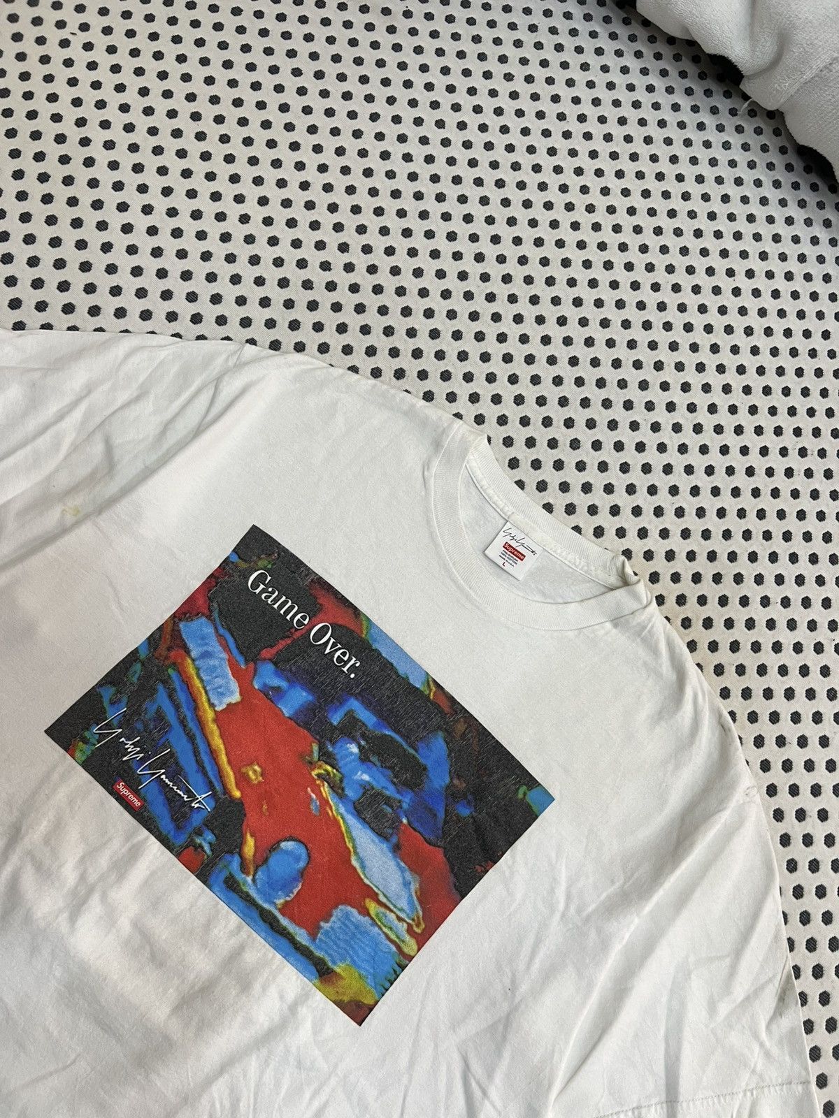 Supreme × Yohji Yamamoto Supreme x Yohji Yamamoto Game Over T-shirt. Size US L / EU 52-54 / 3 - 2 Thumbnail
