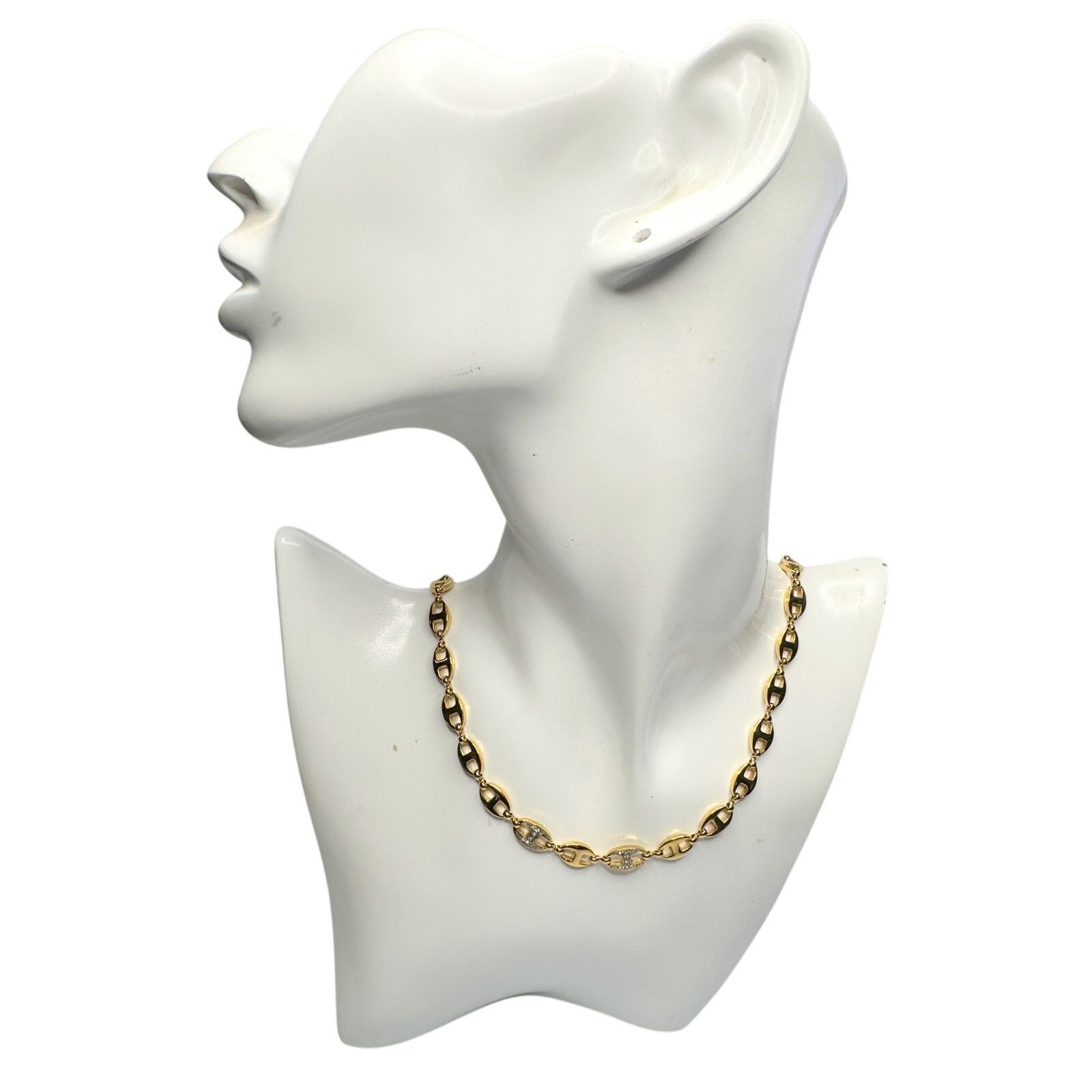 Givenchy Givenchy Puffed Anchor Mariner 21" Chain Necklace Size ONE SIZE - 16 Thumbnail