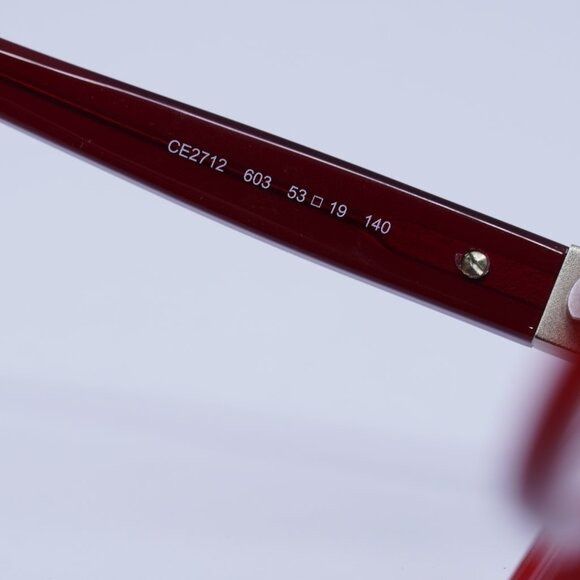 Chloe Chloe CE2712 603 Bordeaux Eyeglasses 53mm Size ONE SIZE - 7 Thumbnail