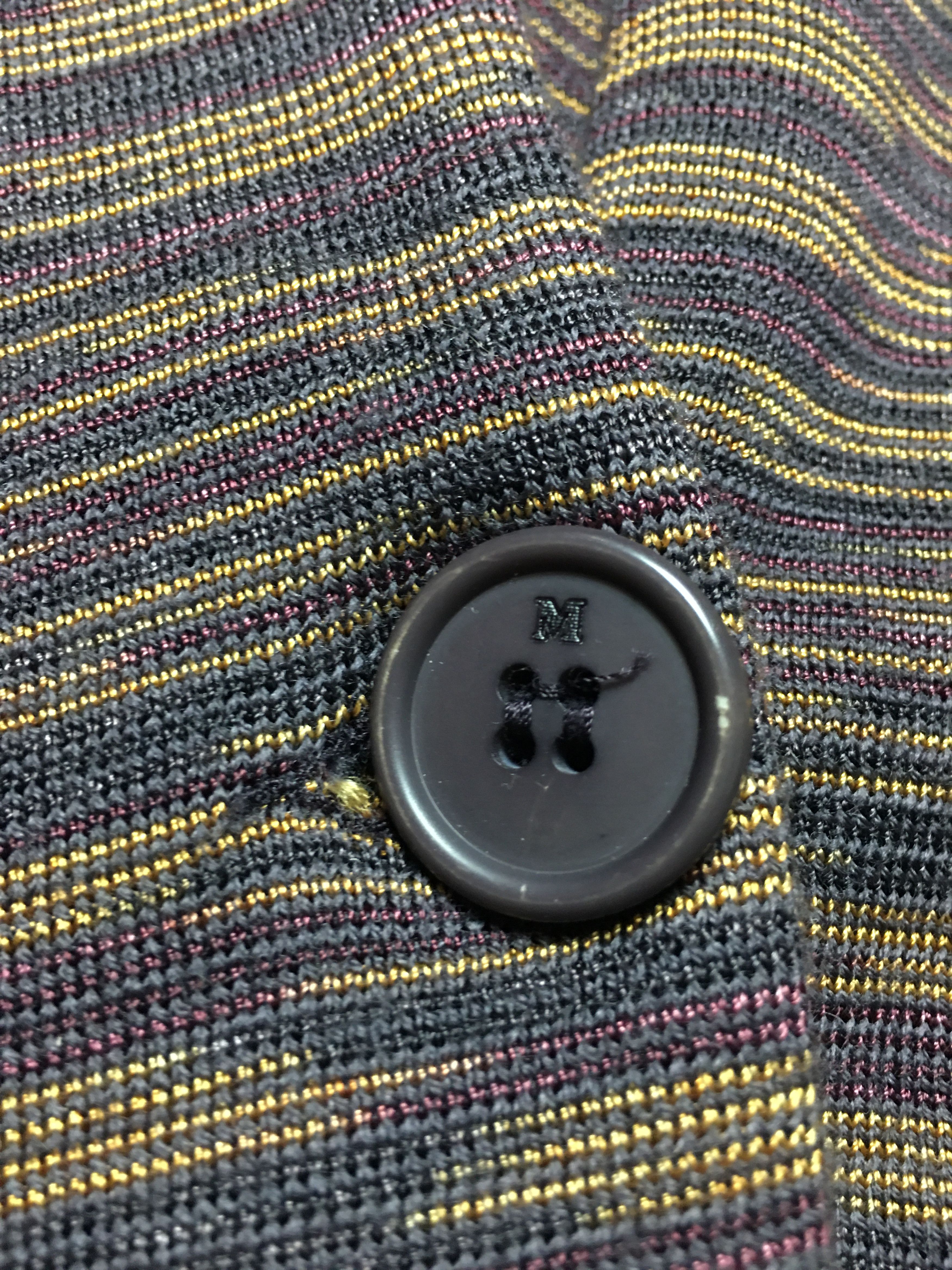 Missoni Missoni Patterned Knit Single Breasted Blazer Jacket EU36 Size M / US 6-8 / IT 42-44 - 9 Thumbnail