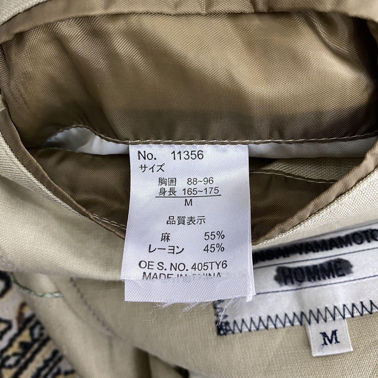 Japanese Brand × Kansai Yamamoto KANSAI YAMAMOTO HOMME Japan Brand Multi Pocket Cream Blazer Size US M / EU 48-50 / 2 - 5 Thumbnail