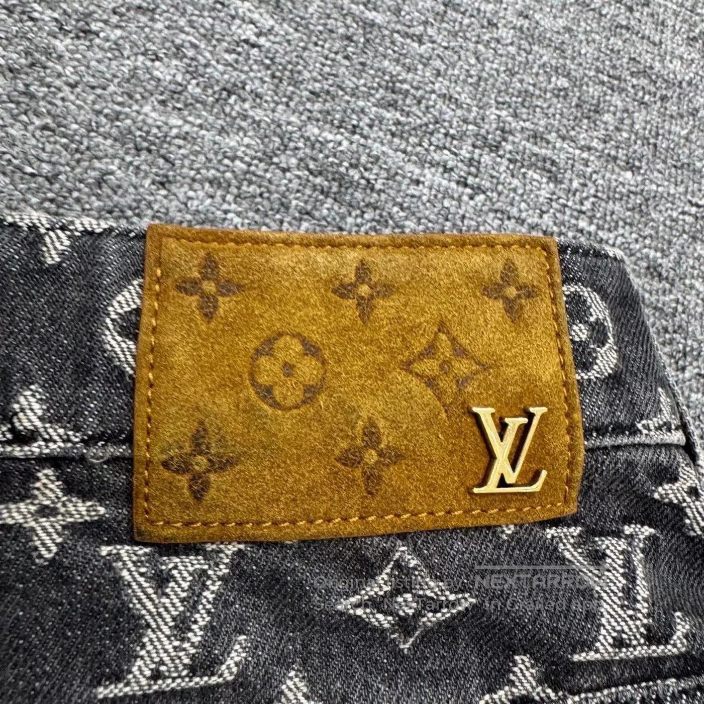 Louis Vuitton louis vuitton distressed embroidered denim pants. Size US 29 - 3 Thumbnail