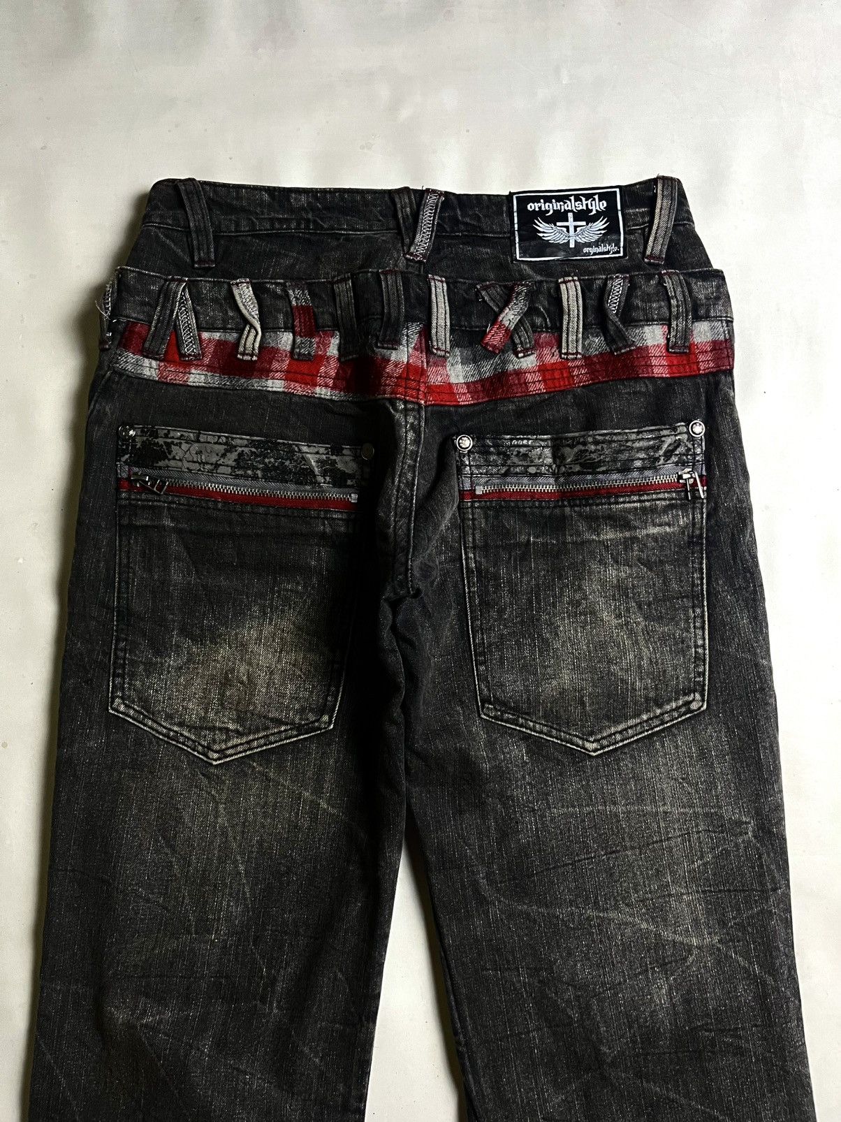 Japanese Brand Double waist punk grunge style by Original Style Size US 30 / EU 46 - 8 Thumbnail