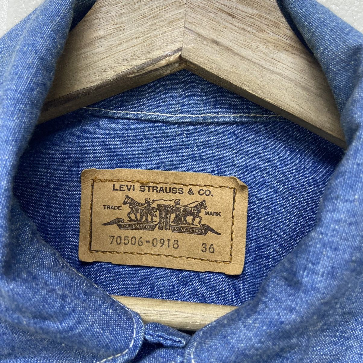 Levi's Vintage Levi’s Denim Trucker Jacket Size US S / EU 44-46 / 1 - 11 Thumbnail
