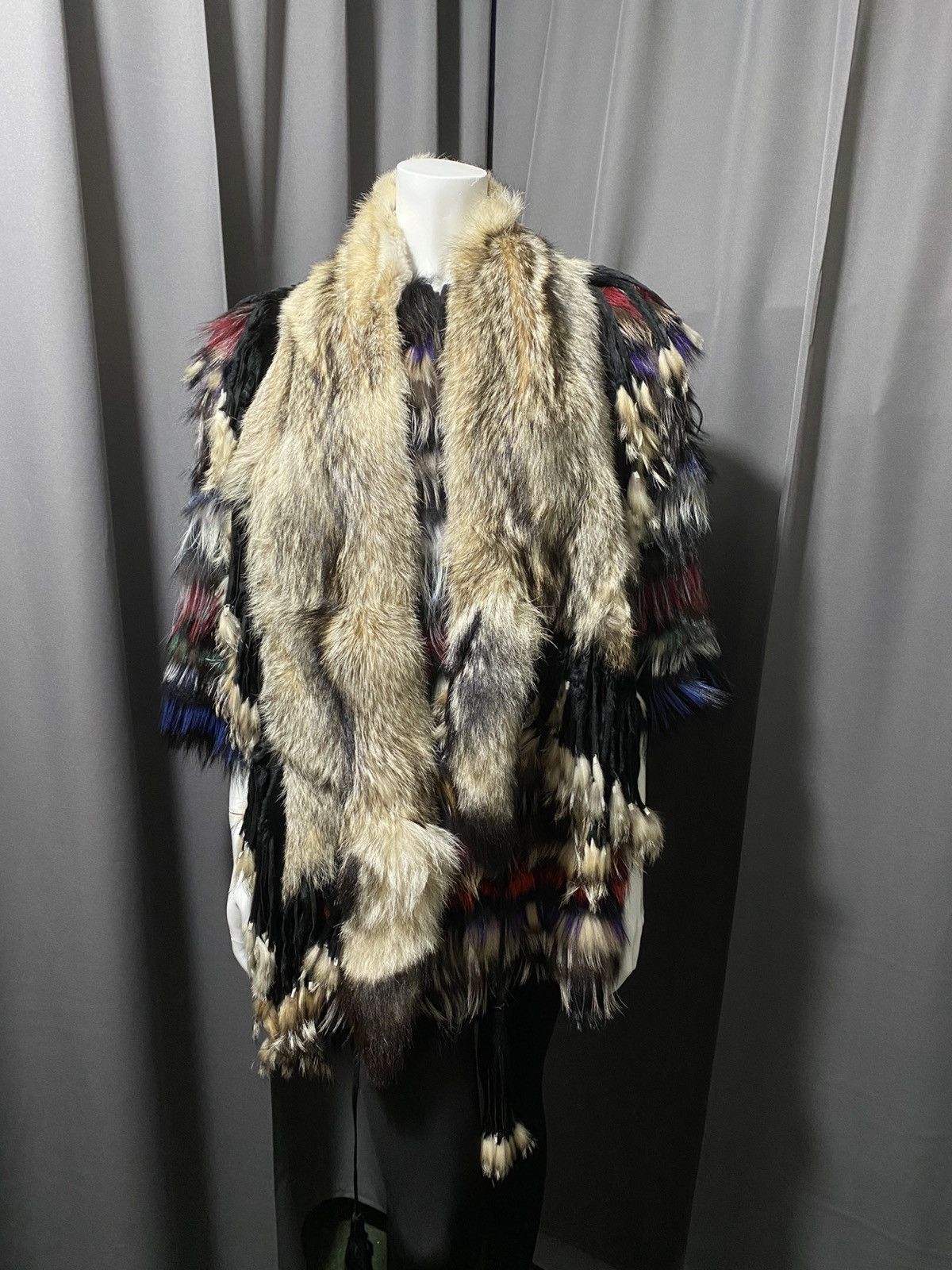 Punto Leather & Fur- Fox Fur Scarf
