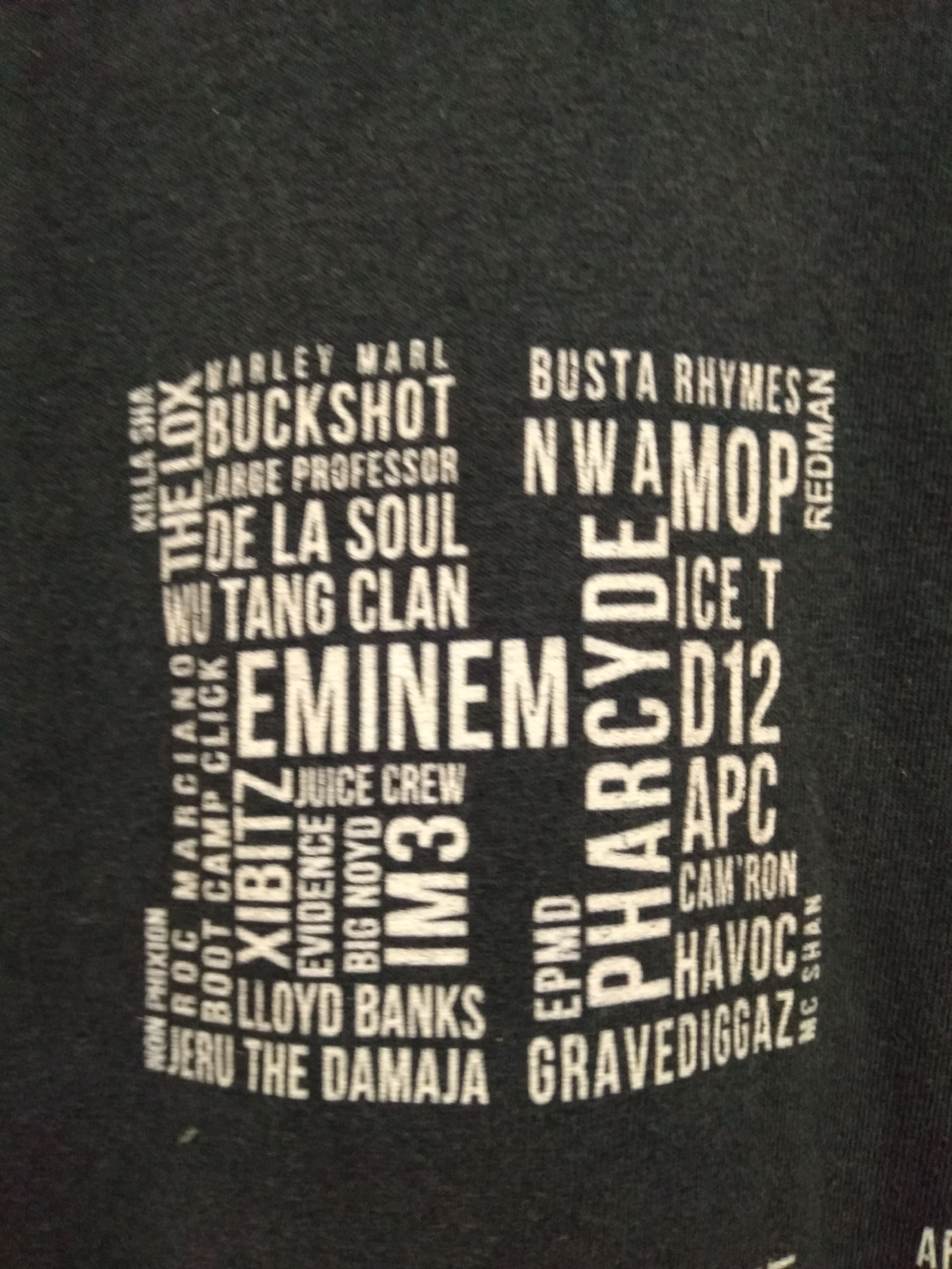 Band Tees Vintage Dr. Dre Eminem Tupac snoop dog Noreaga t shirt Size US XL / EU 56 / 4 - 2 Thumbnail