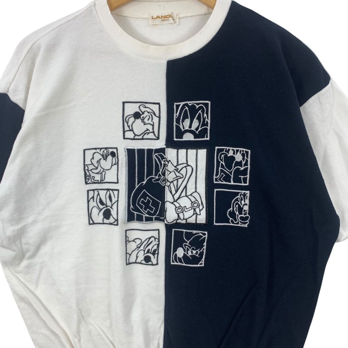 Lancel Vintage LANCEL PARIS SPORT Cartoon Embroidered Sweatshirt Size M / US 6-8 / IT 42-44 - 6 Thumbnail