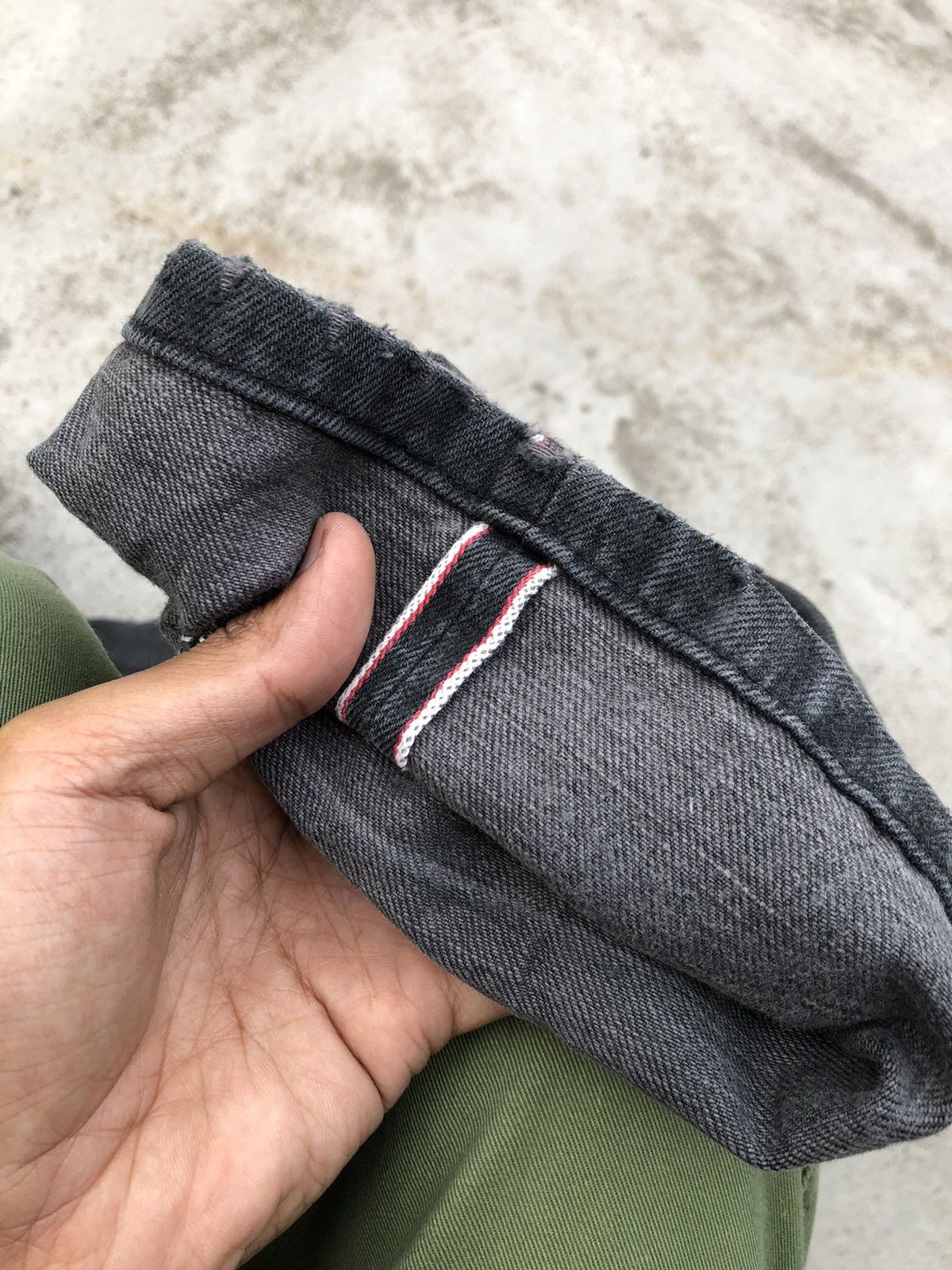 Japanese Brand SELVEDGE DENIM BY BIGLIDUE JAPAN Size US 29 - 4 Thumbnail