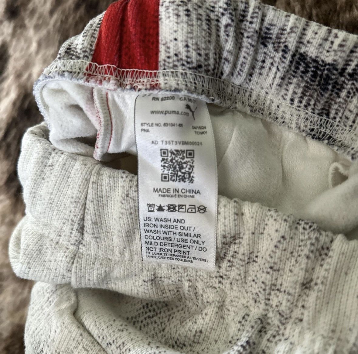 A$AP Rocky × Puma Puma x Asap rocky White Sweatpants Size US 29 - 7 Thumbnail